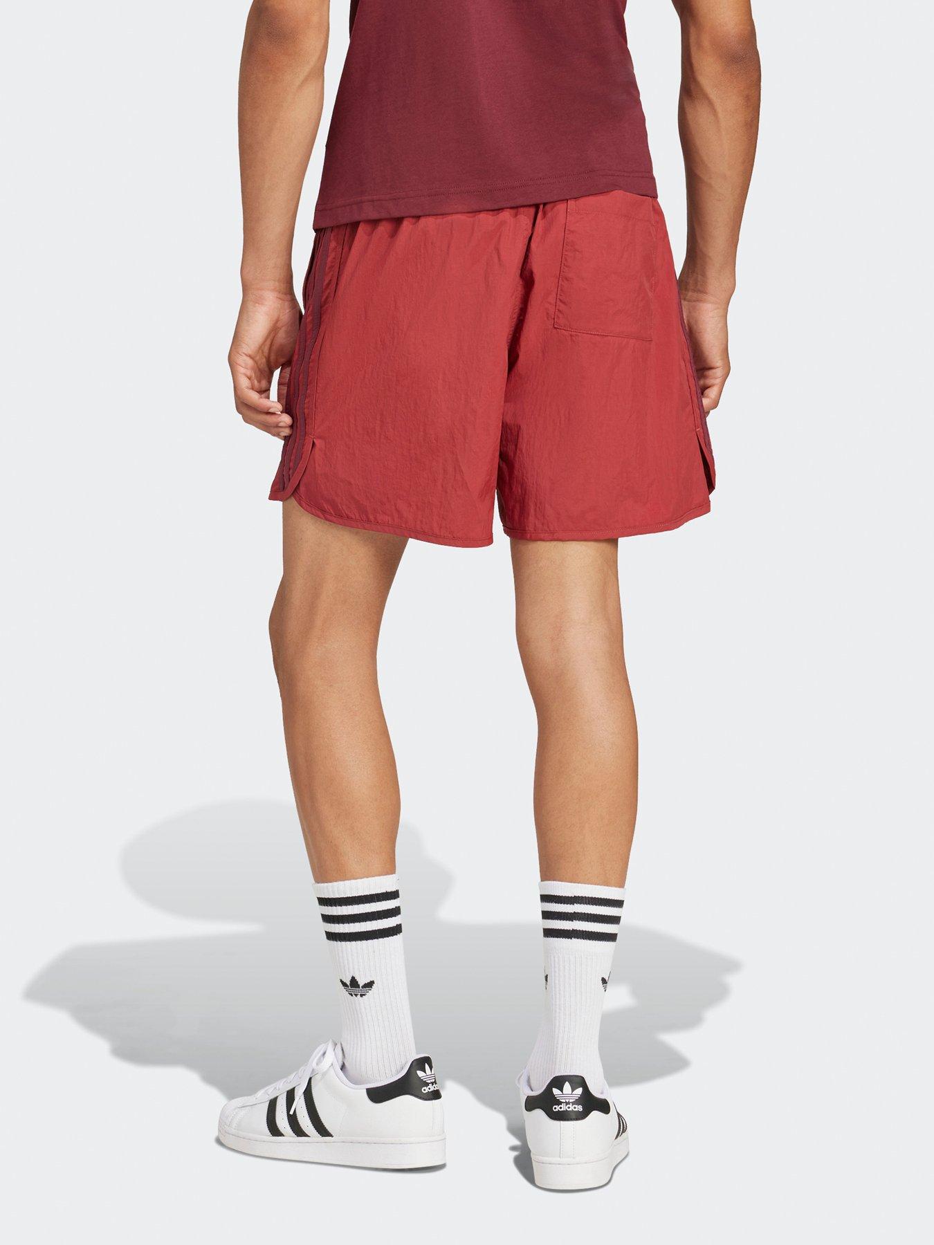 Image 2 of 5 of adidas Originals Men's Adicolor Classics Sprinter Shorts - Red