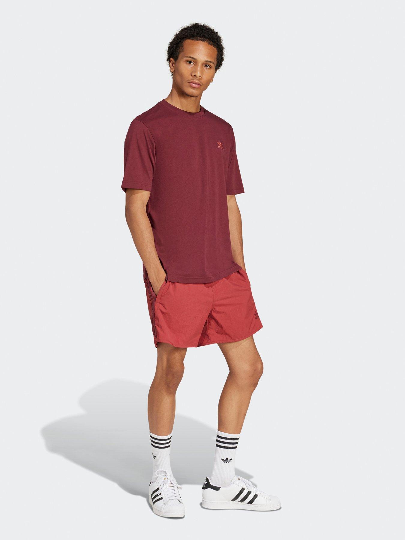 Image 3 of 5 of adidas Originals Men's Adicolor Classics Sprinter Shorts - Red
