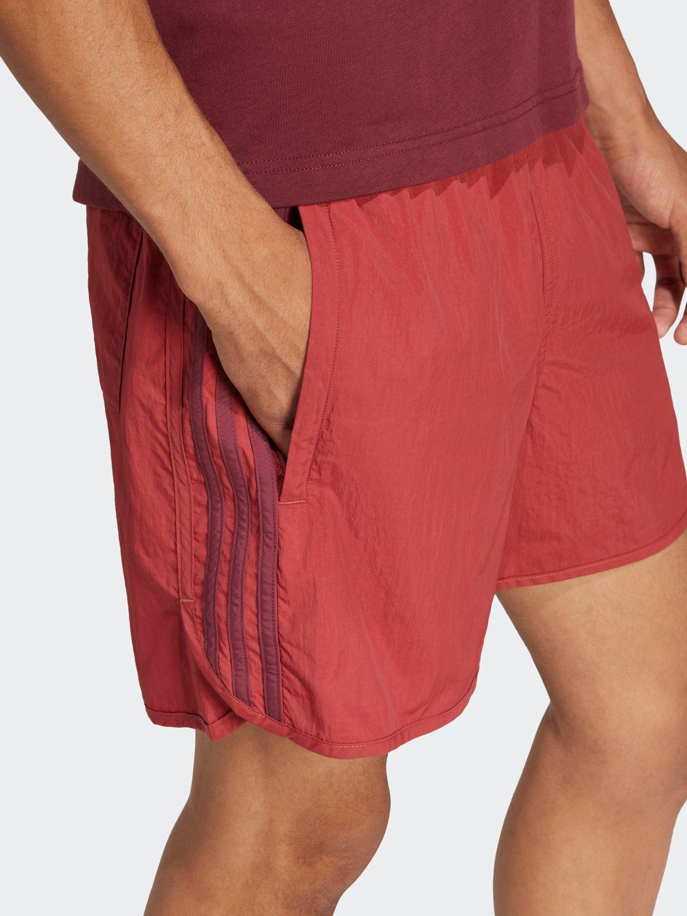 Image 4 of 5 of adidas Originals Men's Adicolor Classics Sprinter Shorts - Red