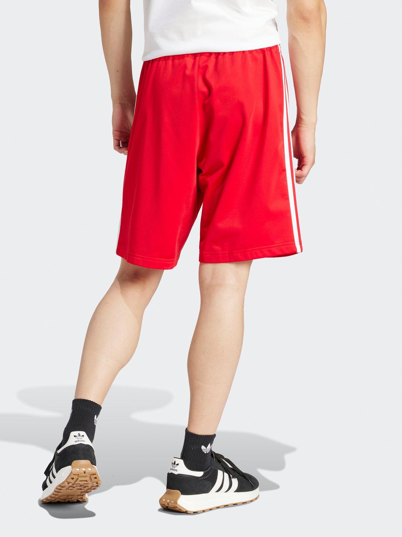 adidas Originals Men's Adicolor Firebird Shorts - Red | Very
