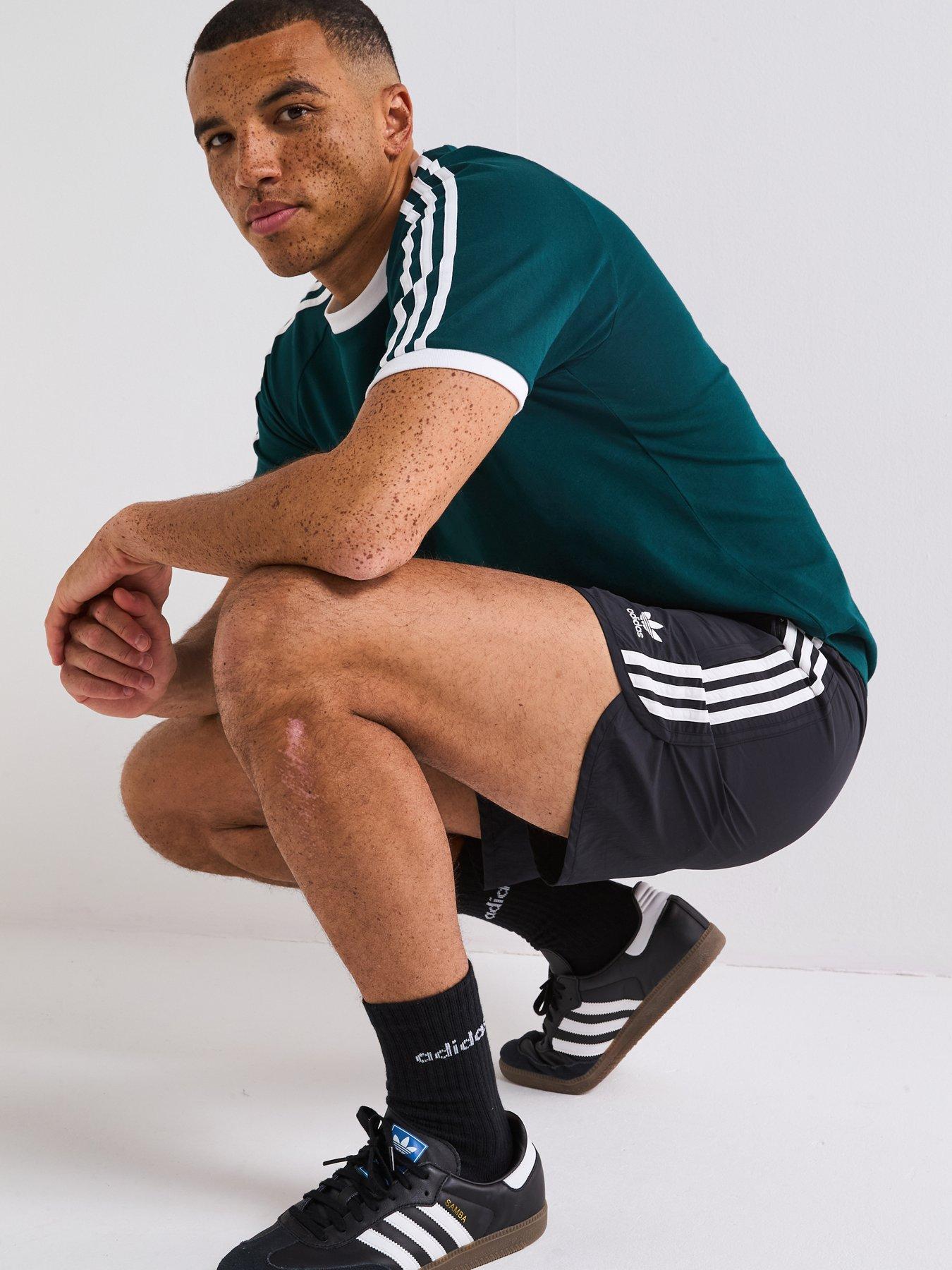 adidas Originals Mens Adicolor Classics Sprinter Shorts Black Very