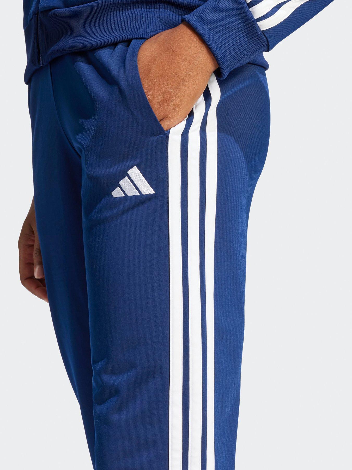 Image 5 of 5 of adidas Sportswear Womens Essentials 3-stripes Track Suit - Blue