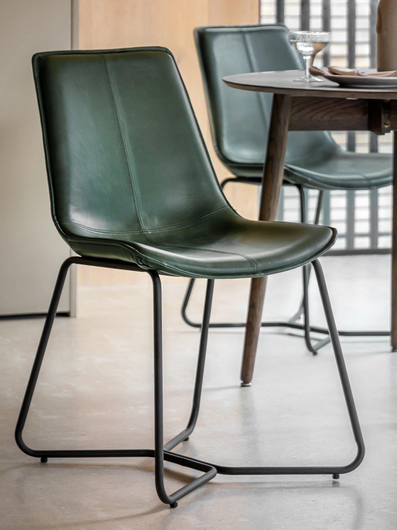 undefined Erik 2 Pack Dining Chairs - Green