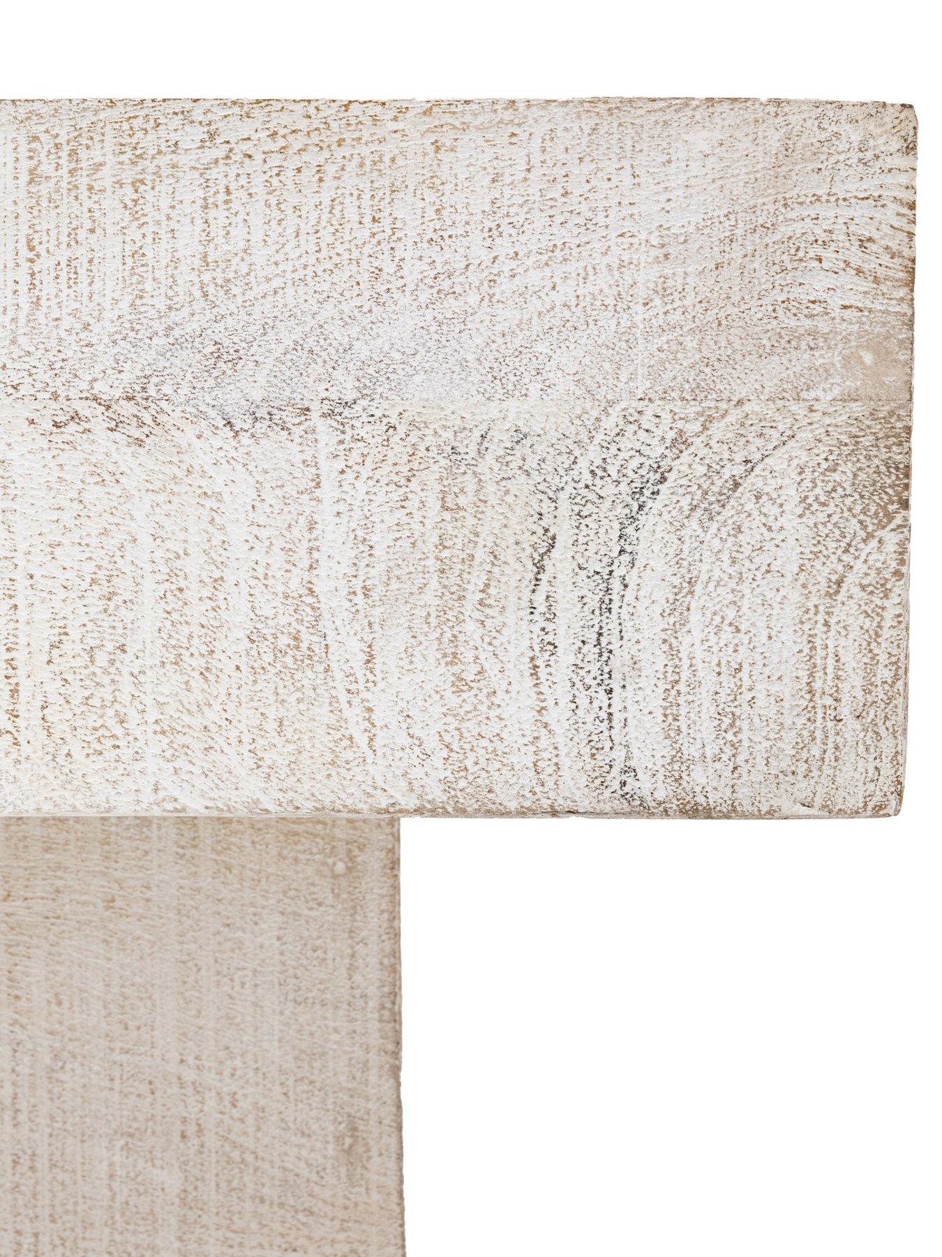 Image 5 of 7 of Gallery Lina Ready Assembled&nbsp;Mango Wood Coffee Table - Whitewash