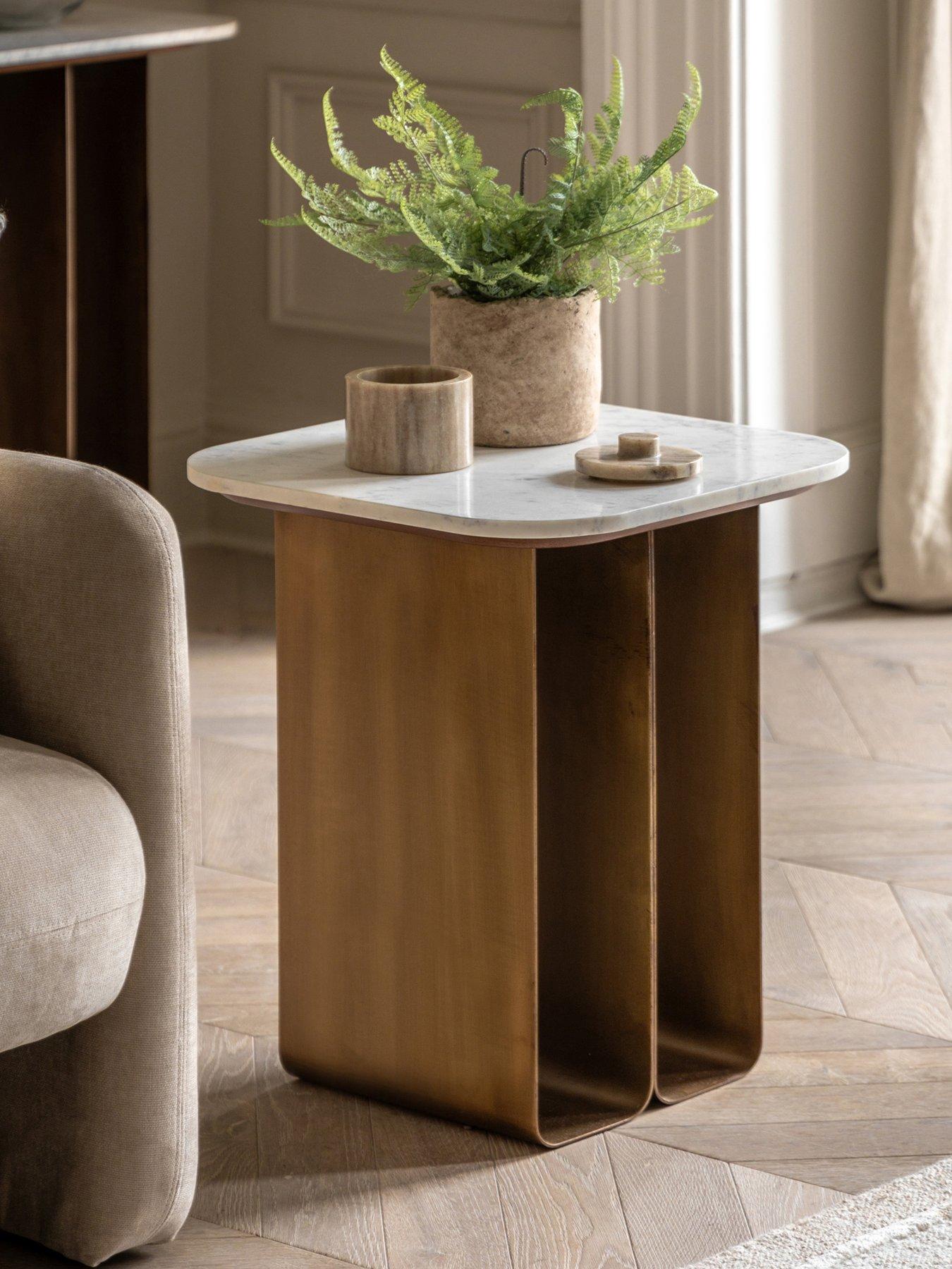 Gallery Direct Kamal Ready Assembled Side Table