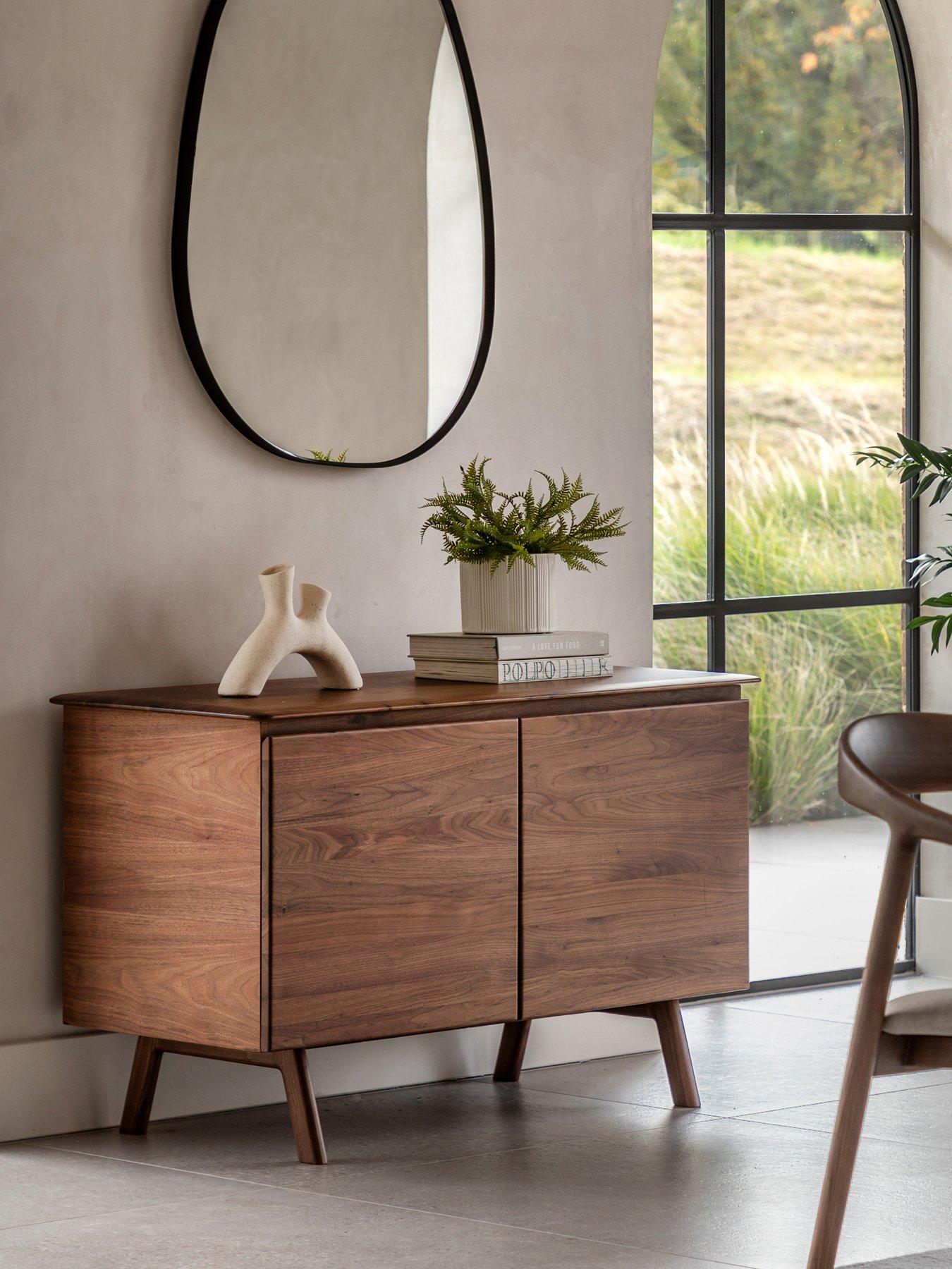 undefined Rayan 2 Door Sideboard - Walnut