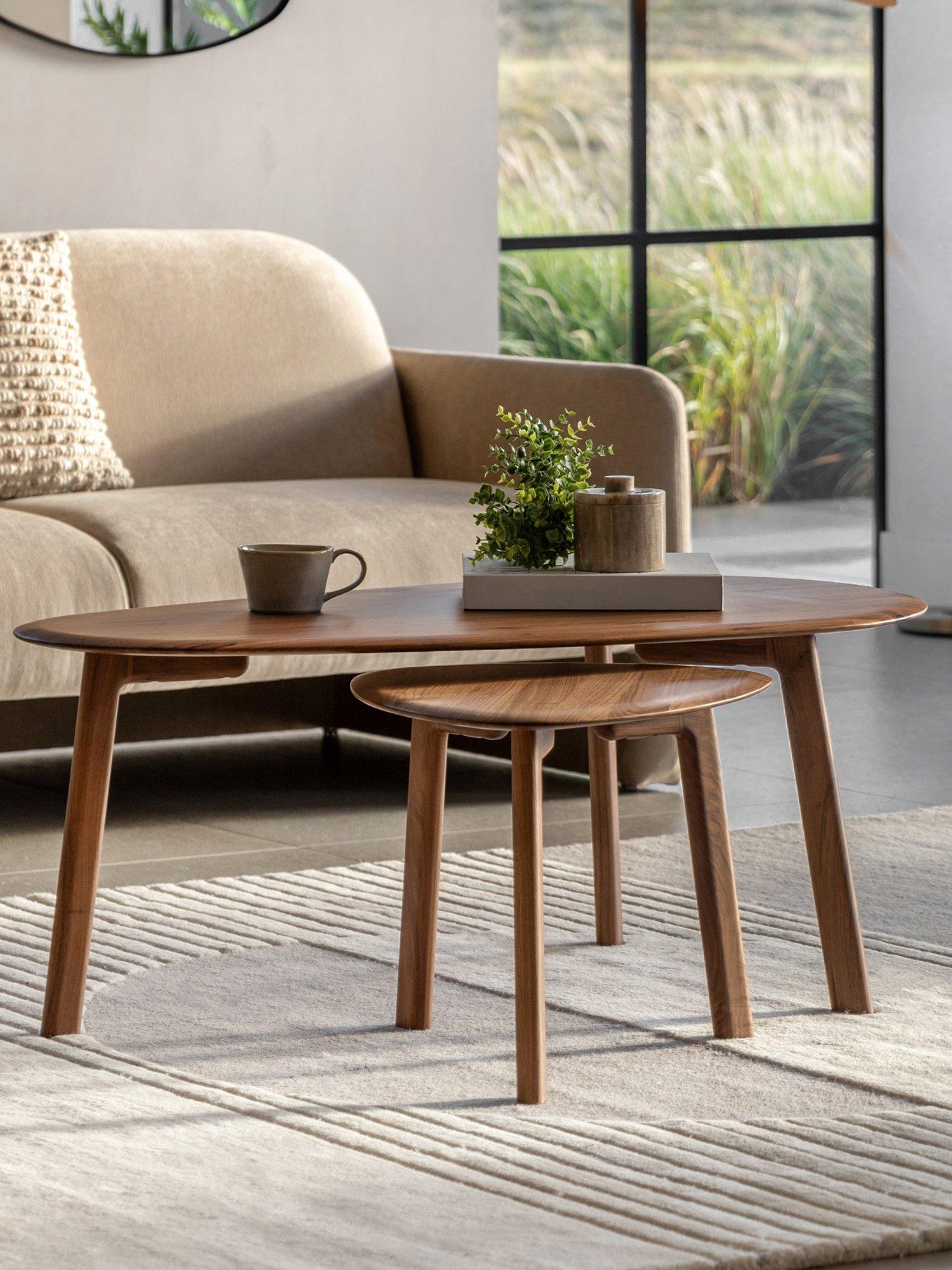 undefined Rayan Coffee Table Nest - Walnut