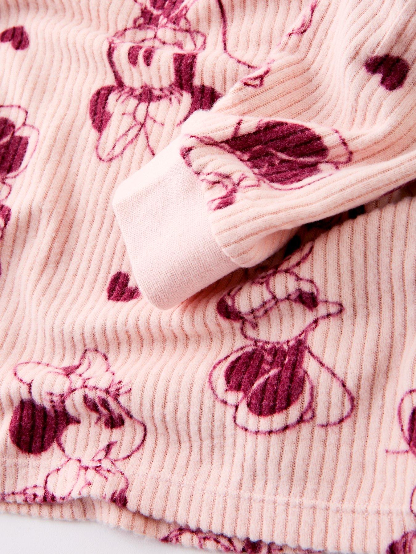 Image 4 of 6 of Minnie Mouse Kids Minnie Mouse Mini Me Snit Pyjamas - Pink