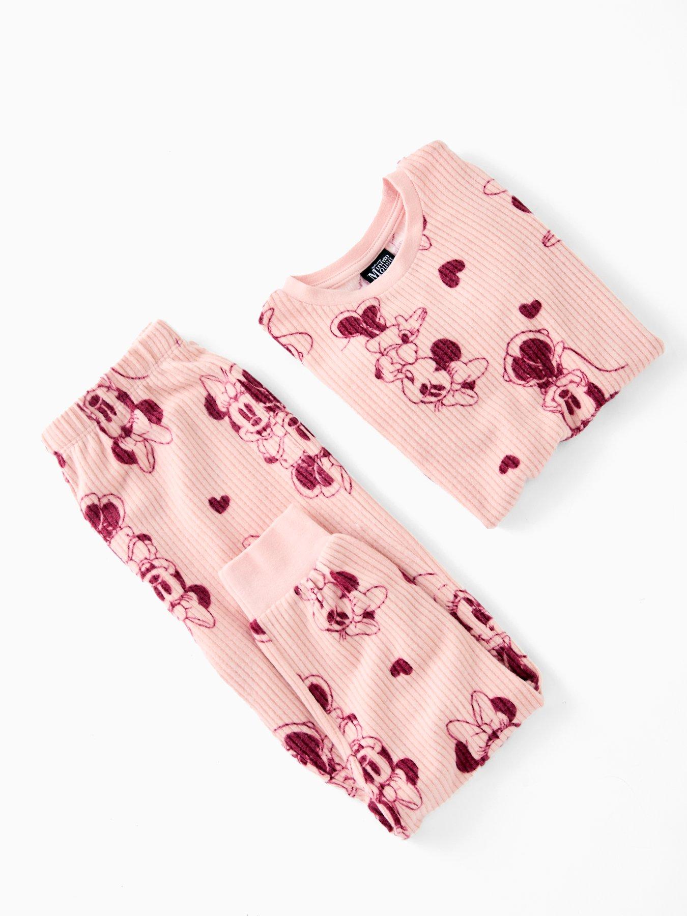 Image 6 of 6 of Minnie Mouse Kids Minnie Mouse Mini Me Snit Pyjamas - Pink