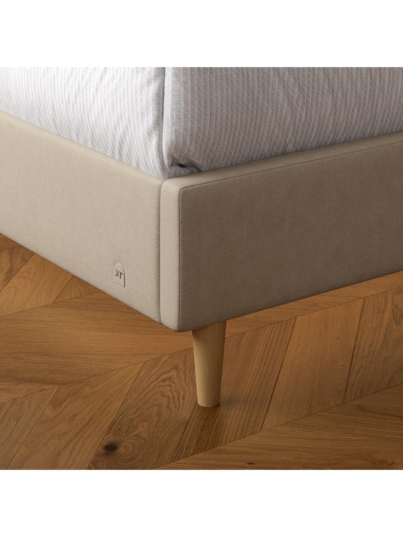 Image 3 of 8 of XR Living Maisie Velvet Ottoman&nbsp;Bed with Underbed Lighting