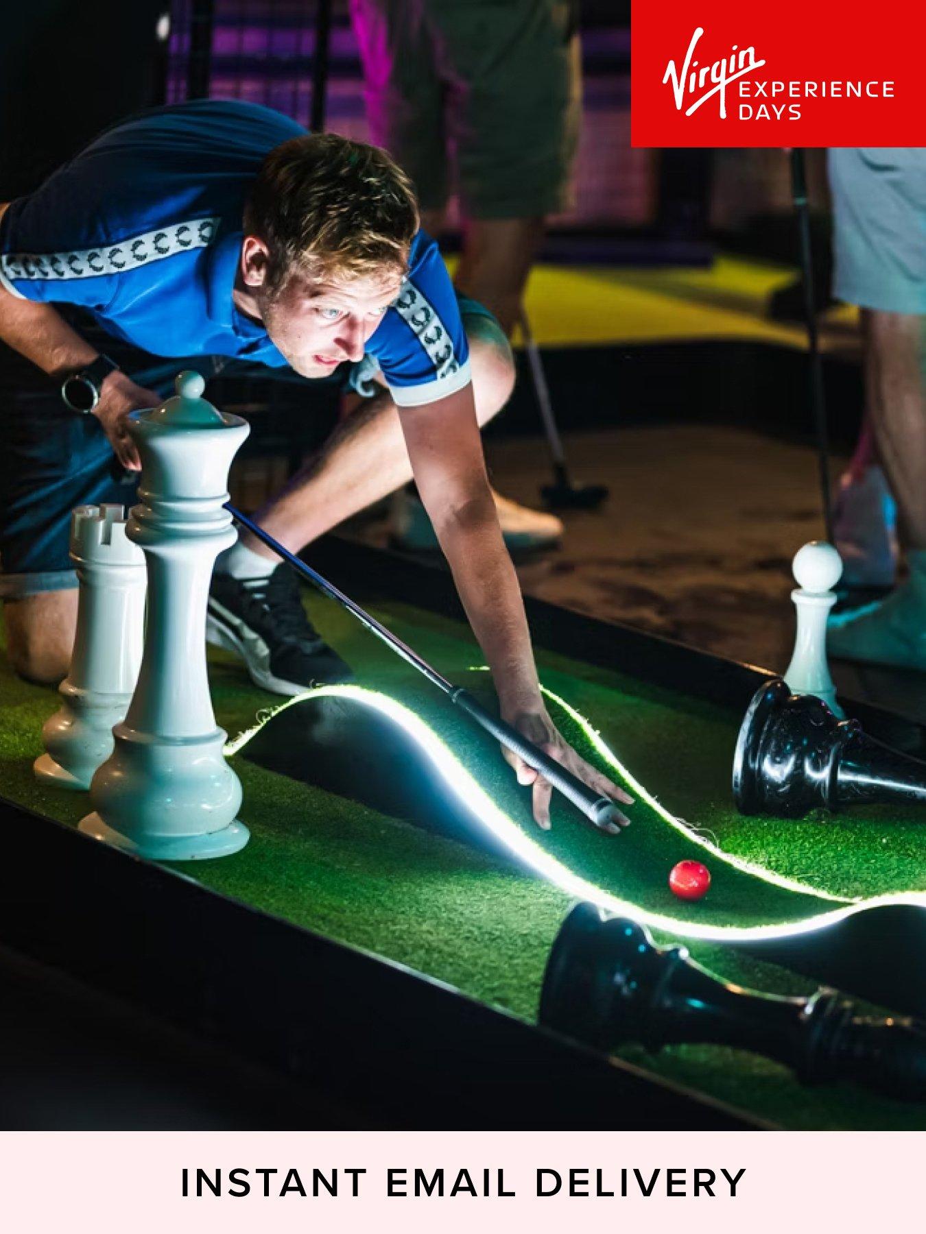 Image 1 of 5 of Virgin Experience Days 9 Holes of Mini Golf and Interactive Darts with Cocktails and Meal for 2 at Par 59 - Digital Voucher&nbsp;