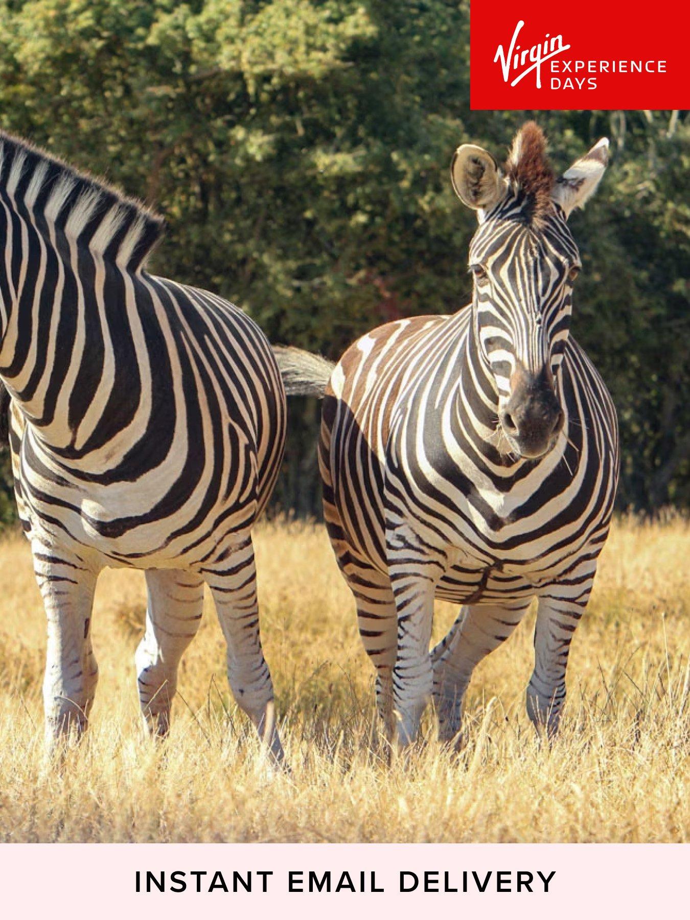 Virgin Experience Days Shared Digital Animal Adoption and Visit to Port Lympne Reserve with Truck Safari for Two, Kent