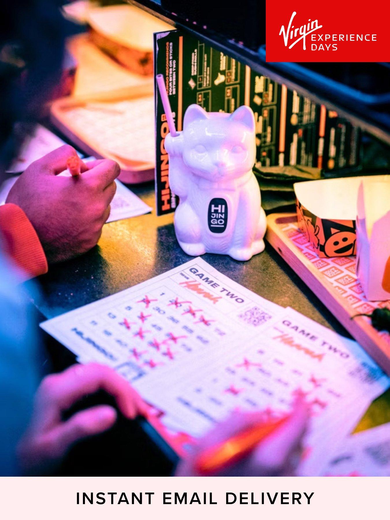 Image of Virgin Experience Days Hijingo Bingo with Food and Drinks for 2 - Digital Voucher