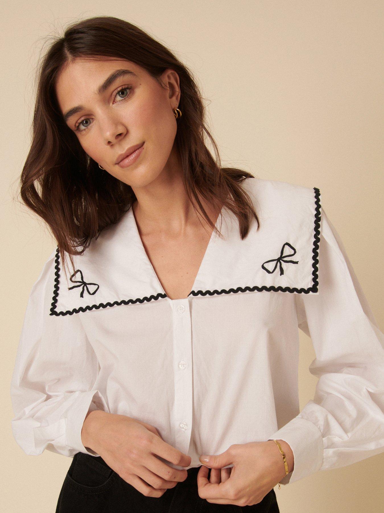 undefined Bingley Blouse - White