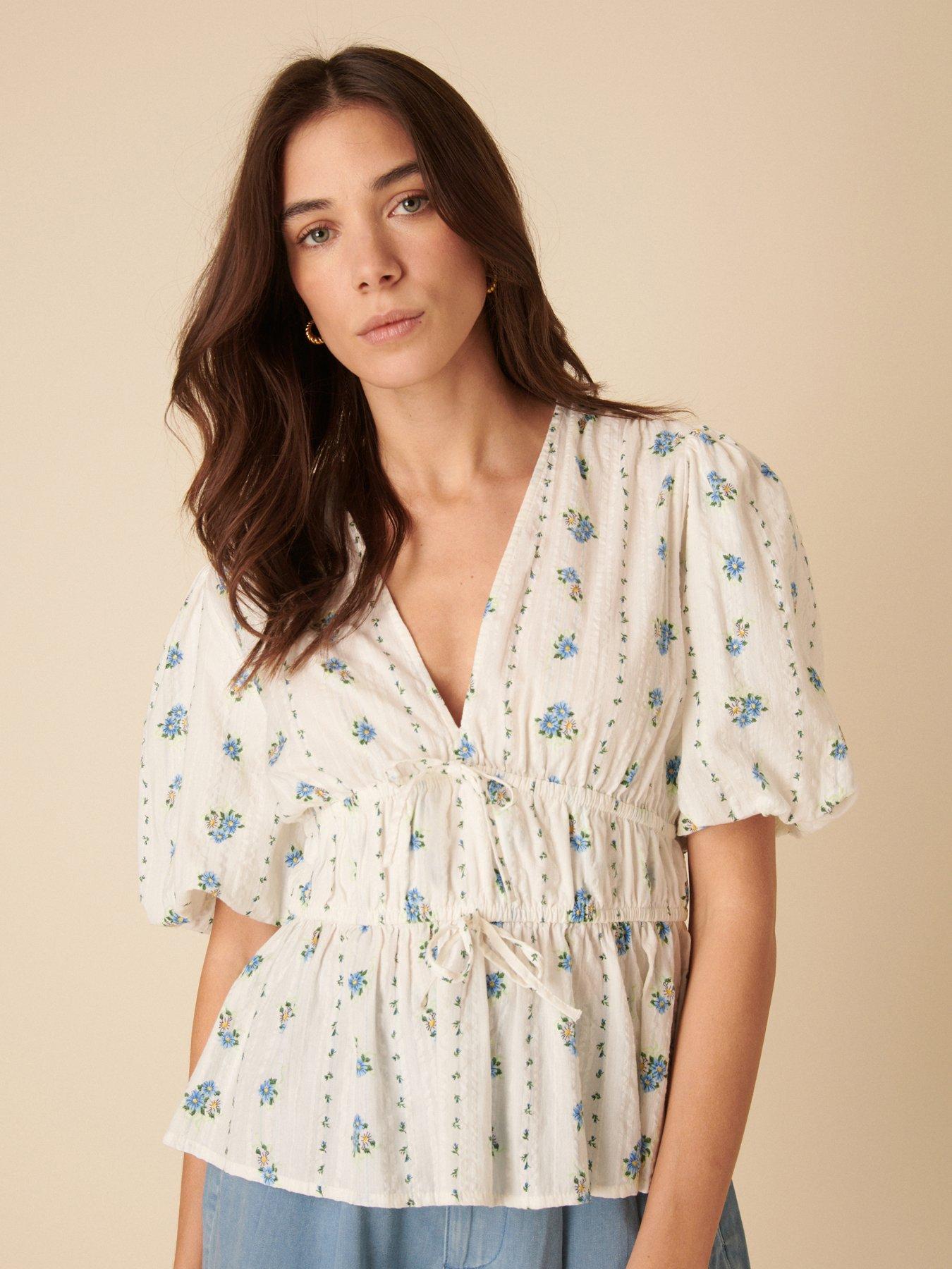 Cordelia Top, Off-White main image 1