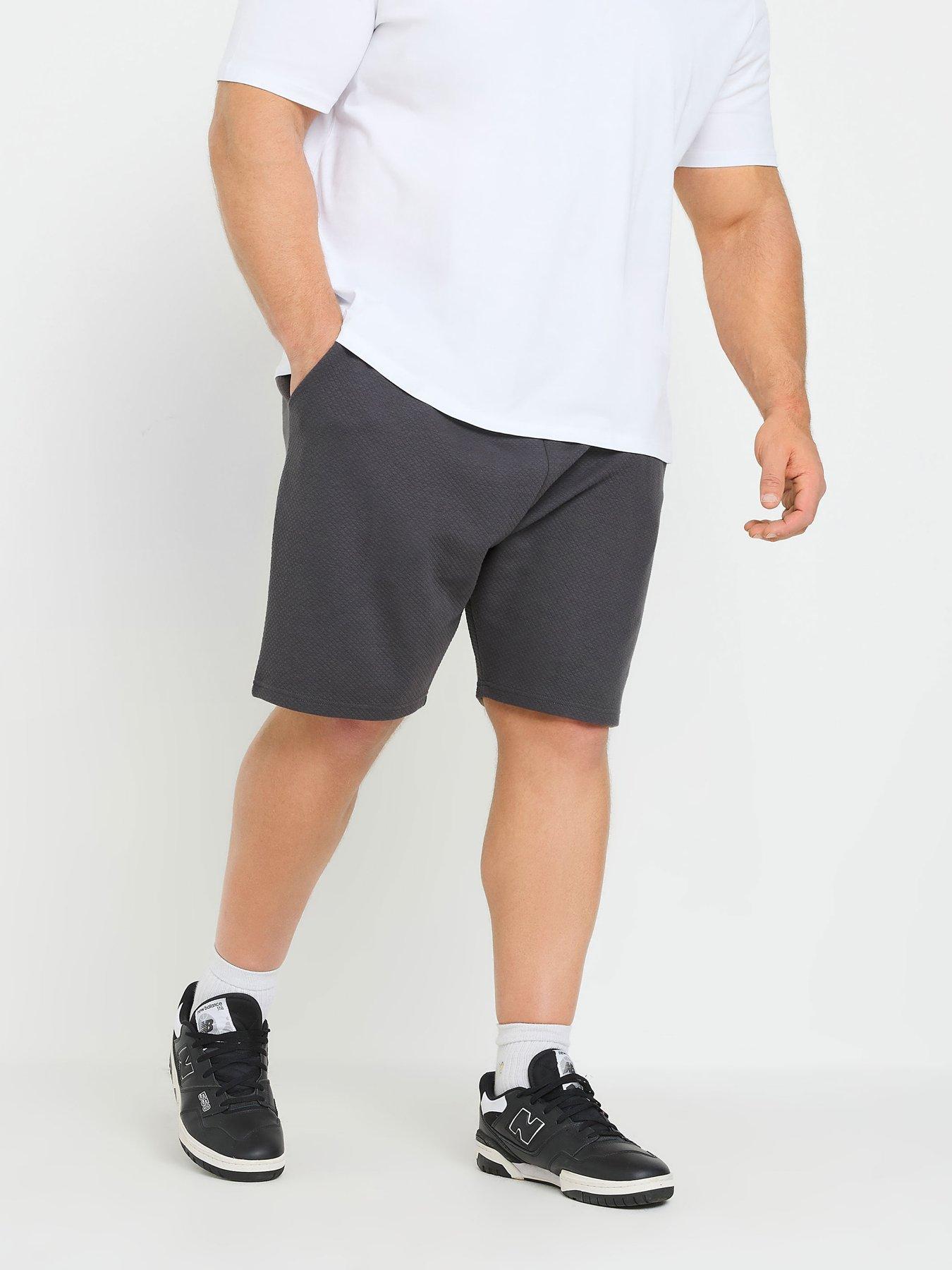 badrhino-diamond-quilted-shorts-grey
