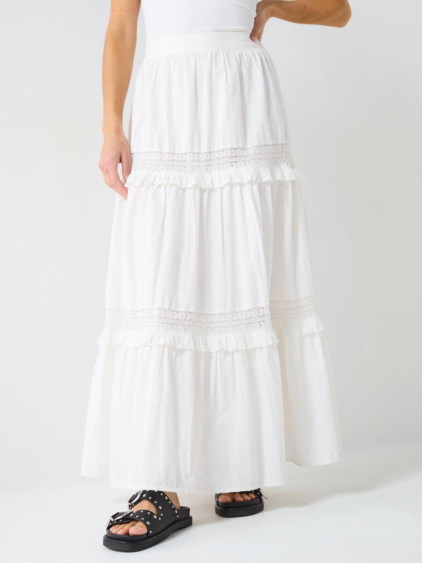 undefined Lola Skirt - White