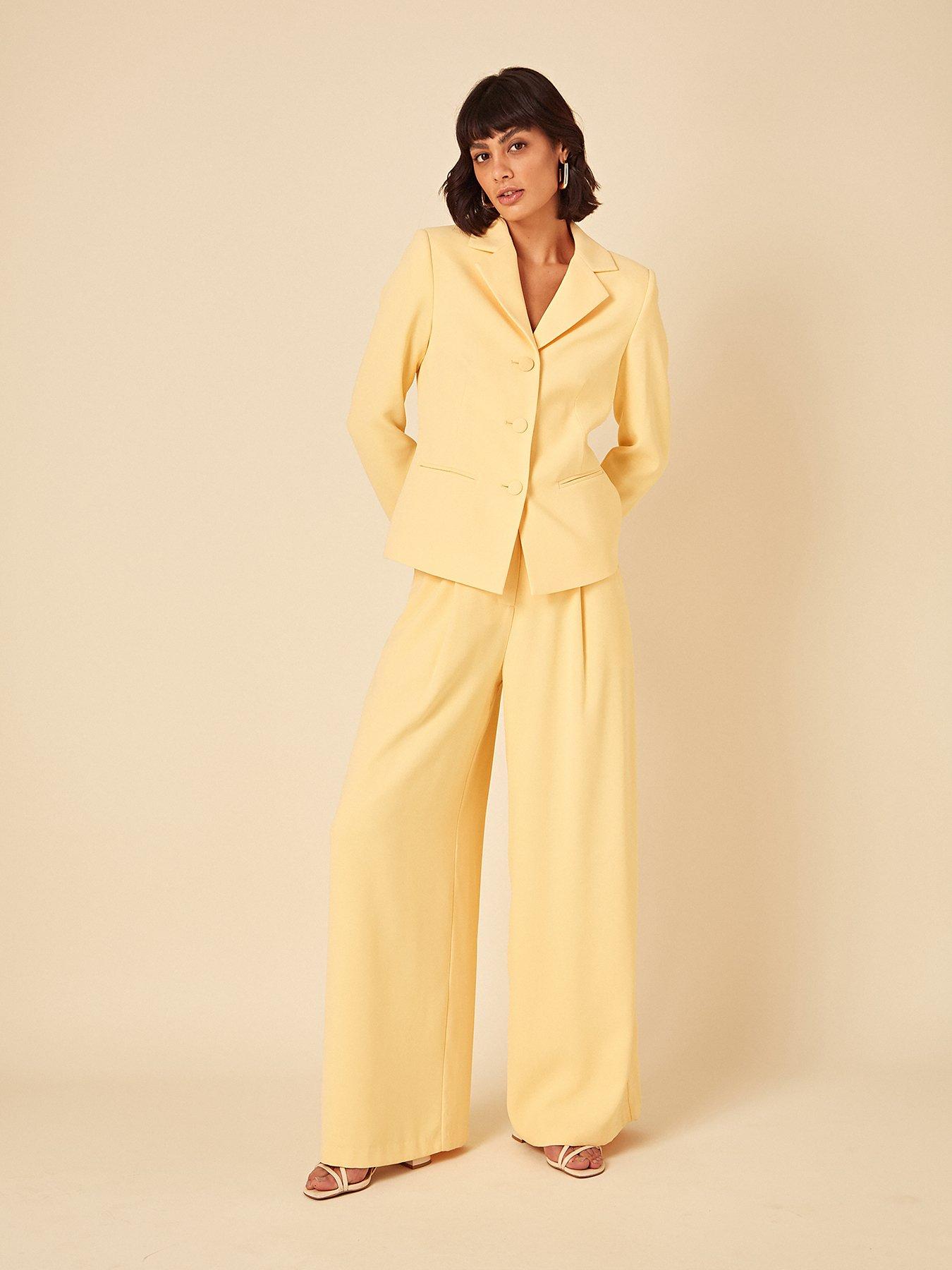 undefined Torie Trouser - Yellow