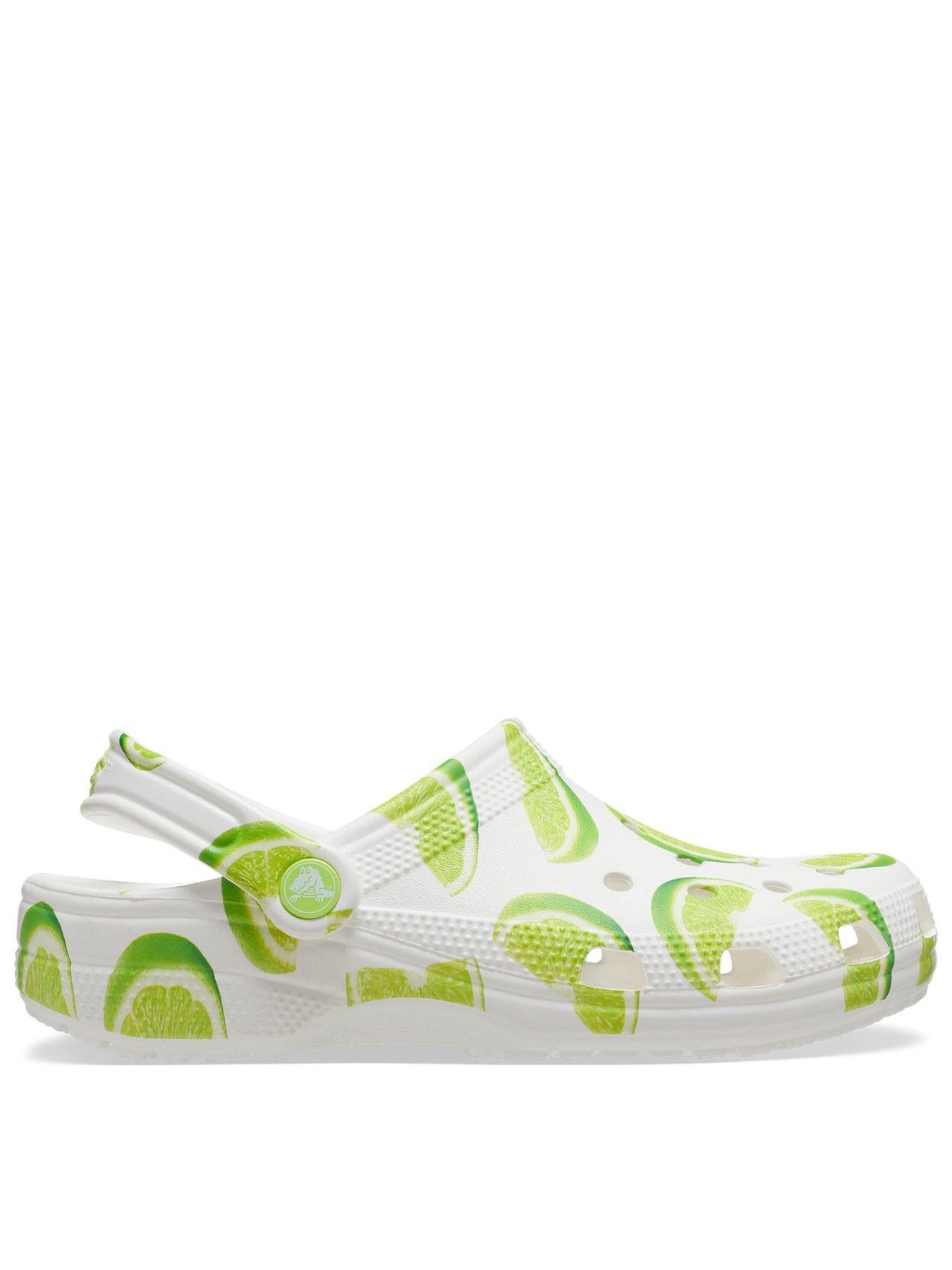 undefined Classic Graphic Clog - Lime