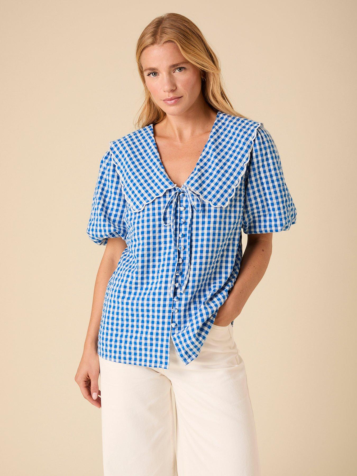 undefined Birdie Blouse - Blue