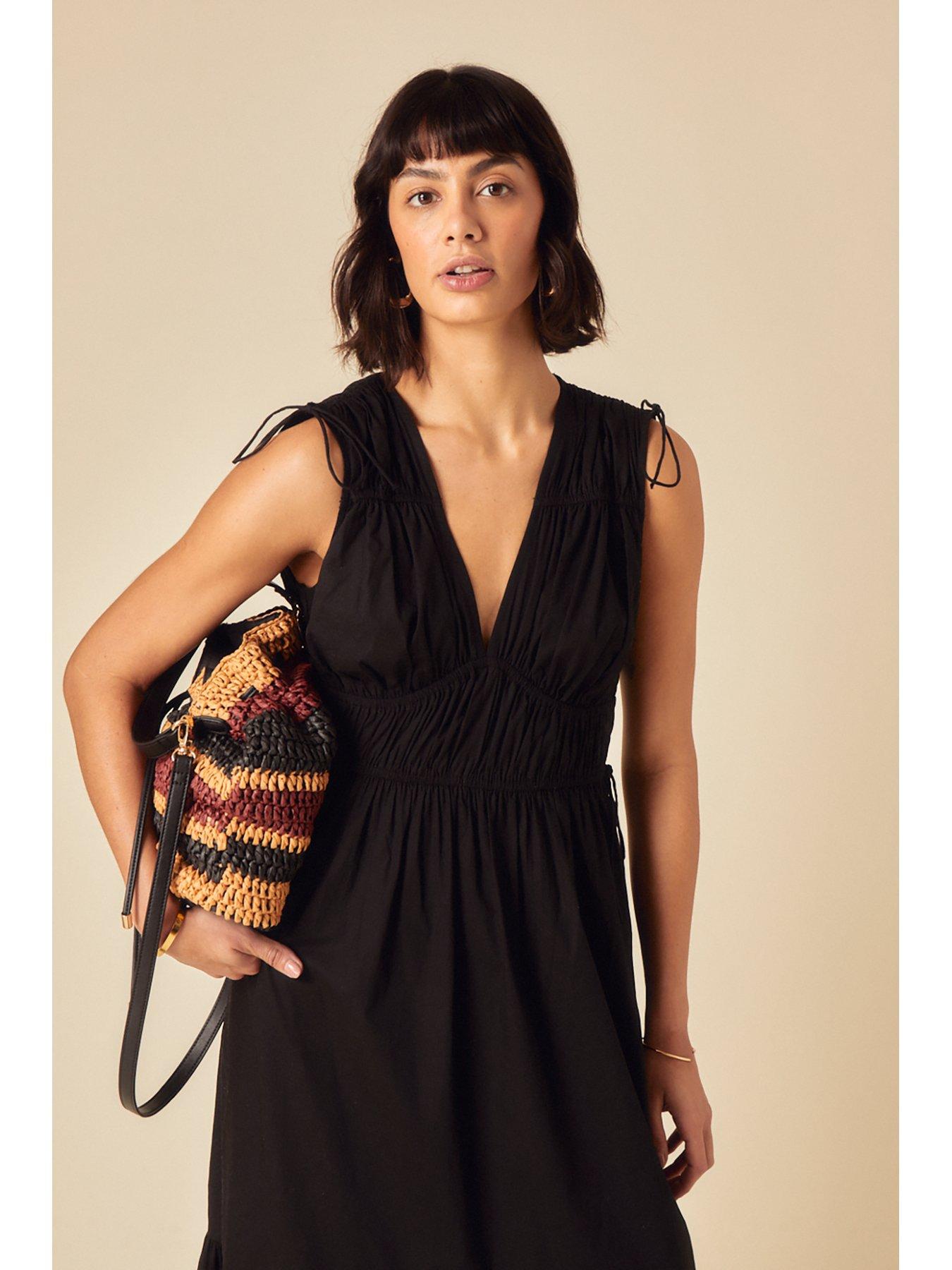 Image 3 of 5 of Nobodys Child Ianthe Midi Dress - Black