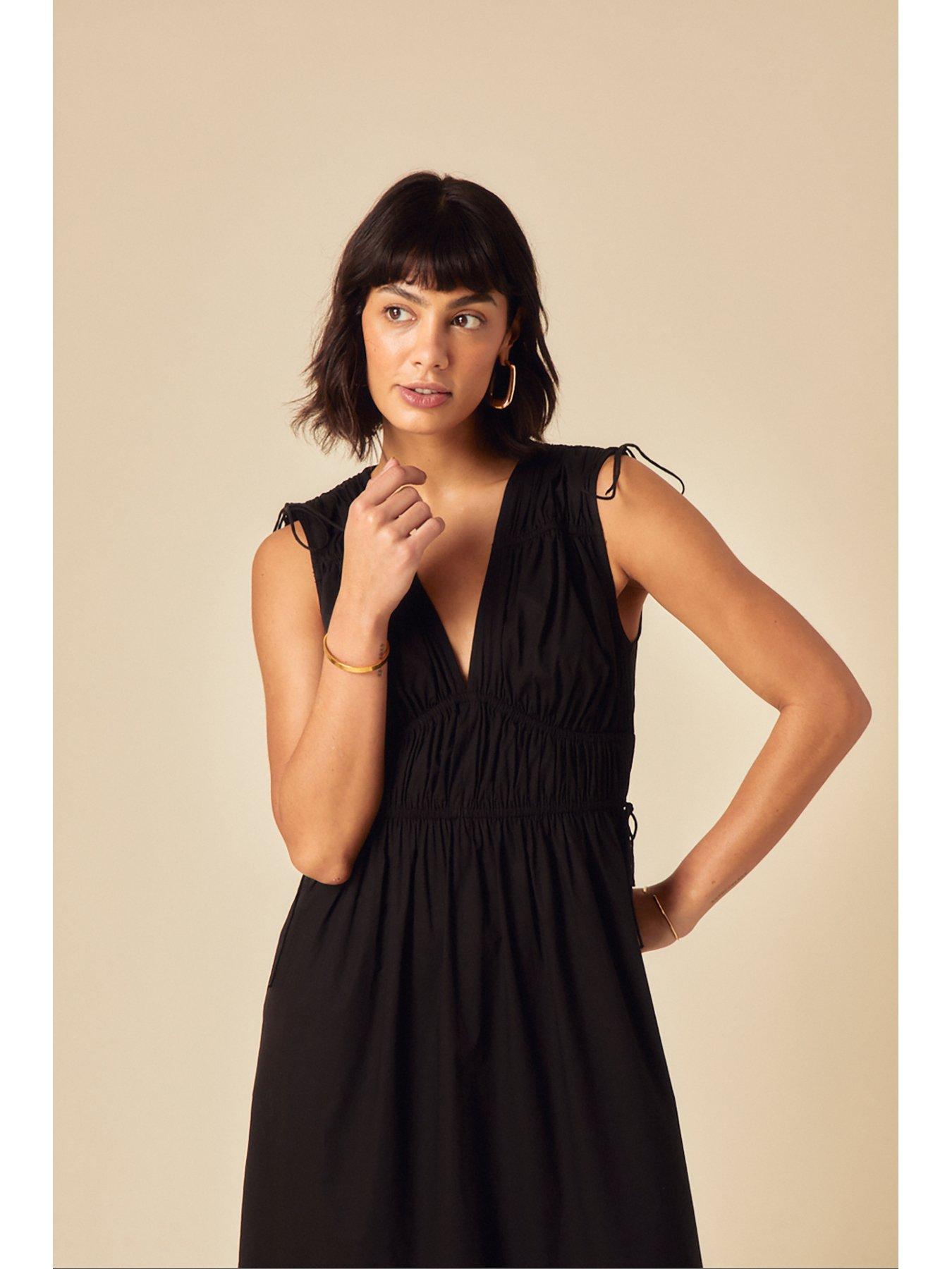 Image 4 of 5 of Nobodys Child Ianthe Midi Dress - Black