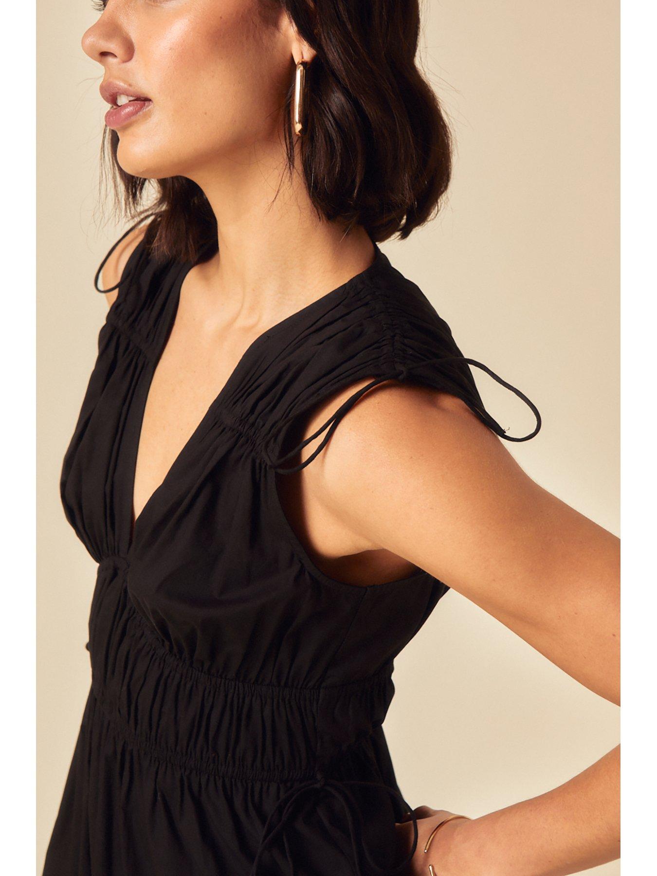 Image 5 of 5 of Nobodys Child Ianthe Midi Dress - Black