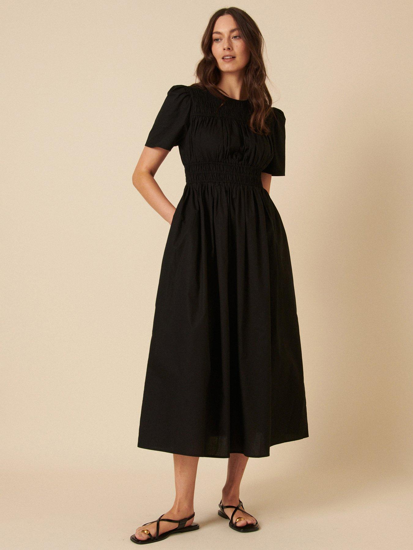 Nobodys Child: Natalia Midi Dress - Black