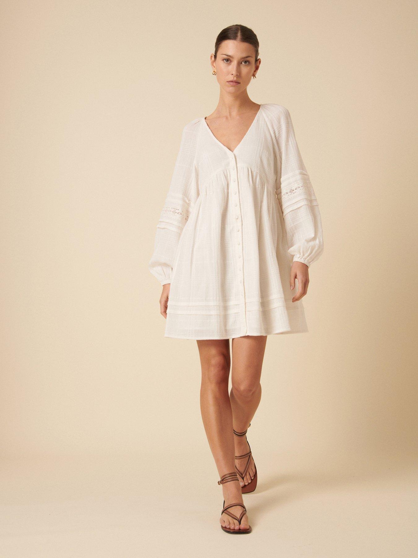 Nobodys Child: Shanice Mini Dress - White
