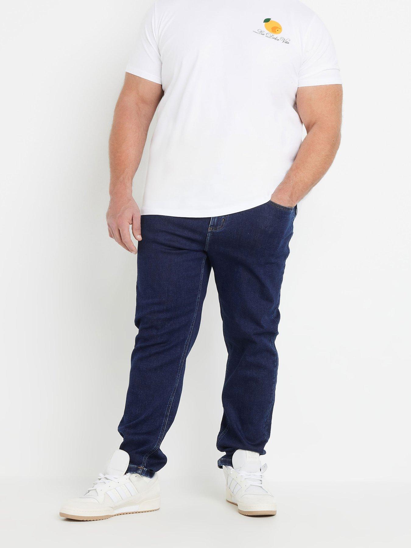 Badrhino Super Stretch Slim Jeans - Blue