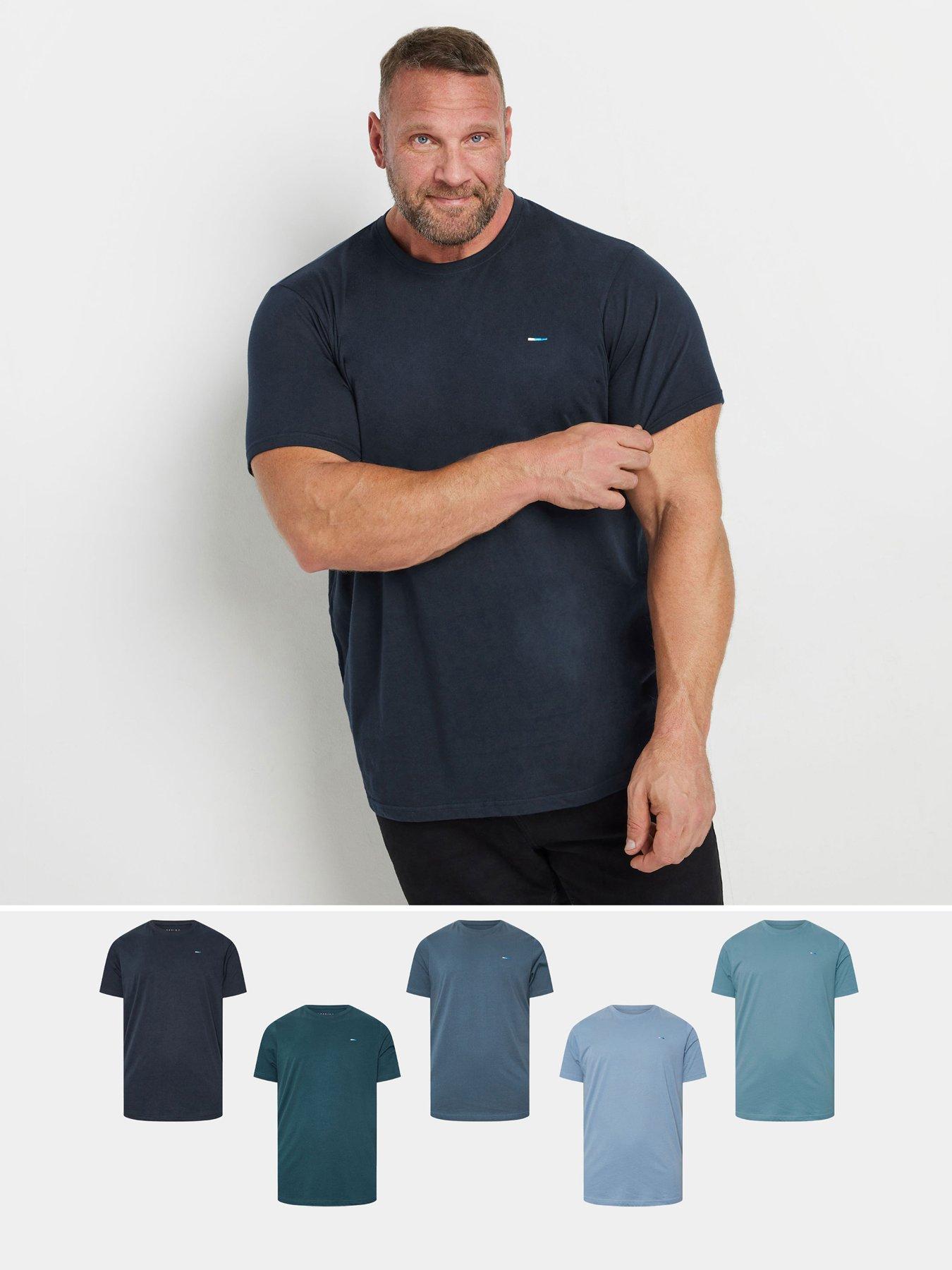 Image 1 of 3 of BadRhino 5 Pack T-Shirts - Multi