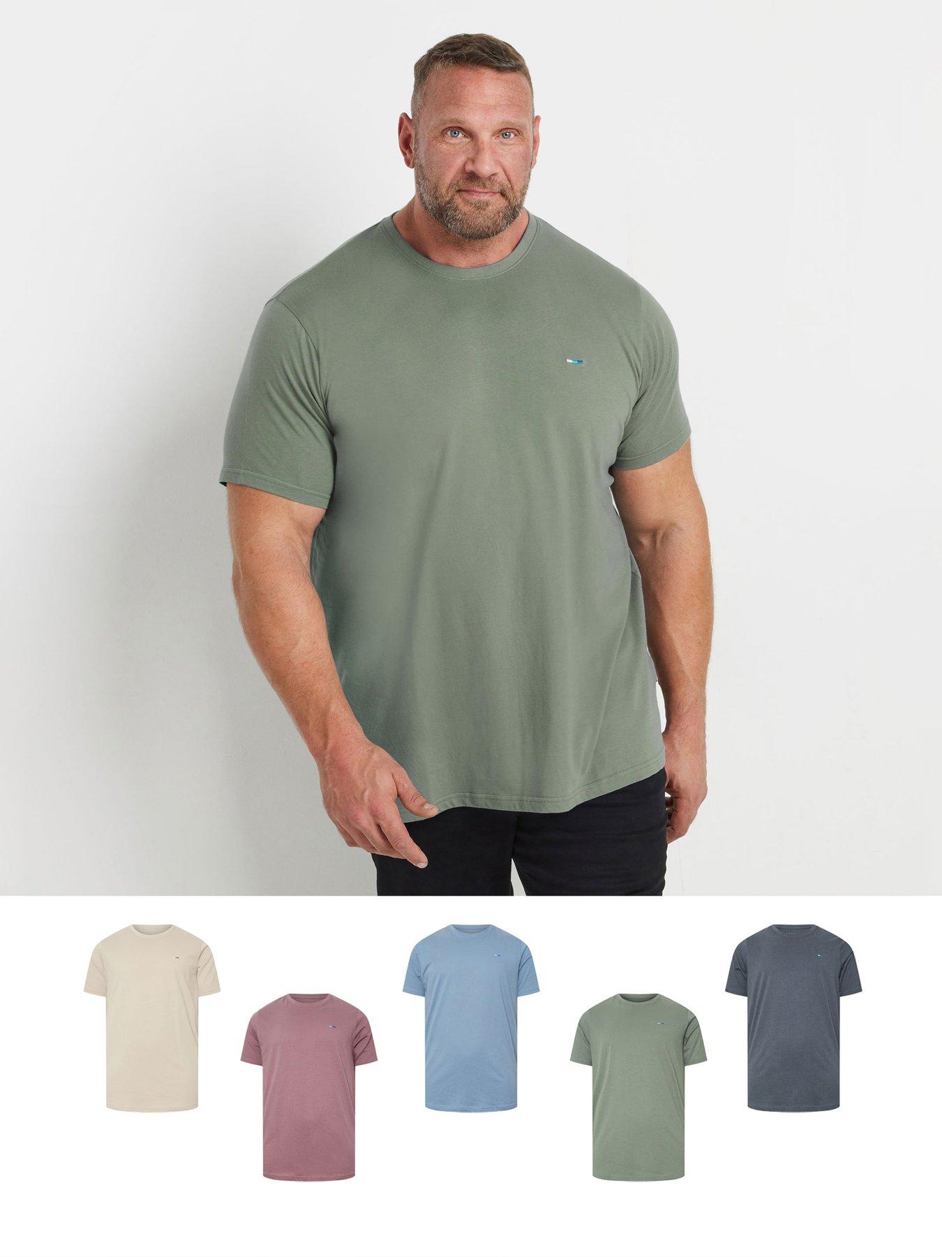 Image 1 of 3 of BadRhino 5 Pack T-Shirts - Multi