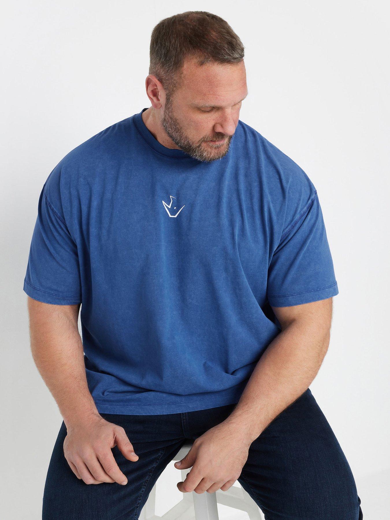 undefined Ironrhino Barbell Club Printed T-Shirt - Blue