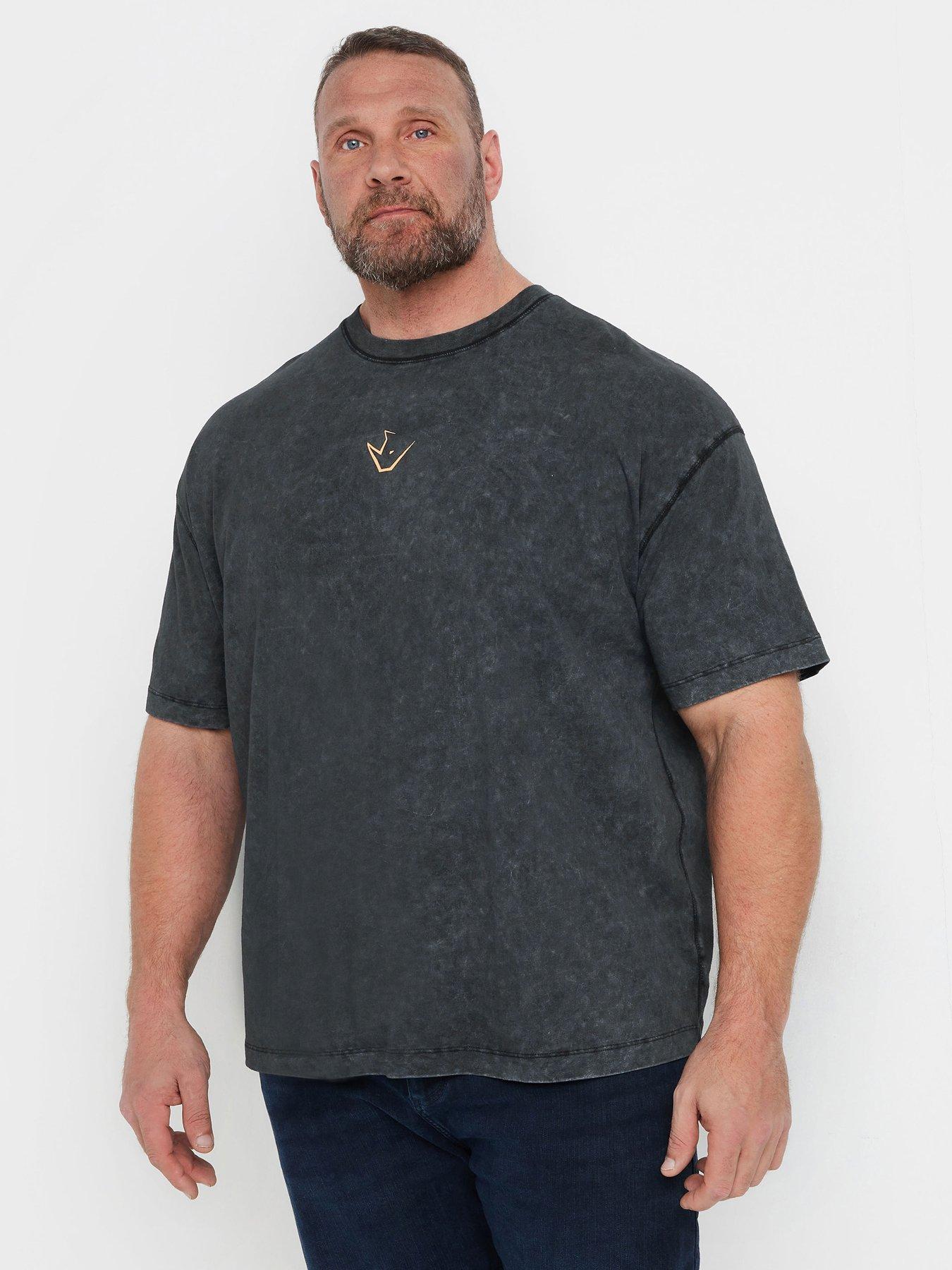 undefined Ironrhino Barbell Club Printed T-Shirt - Grey