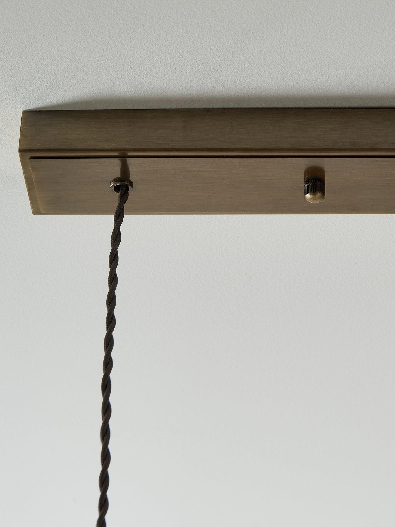 Image 5 of 5 of The Very Collection Rushcombe 3 Light Bar Pendant