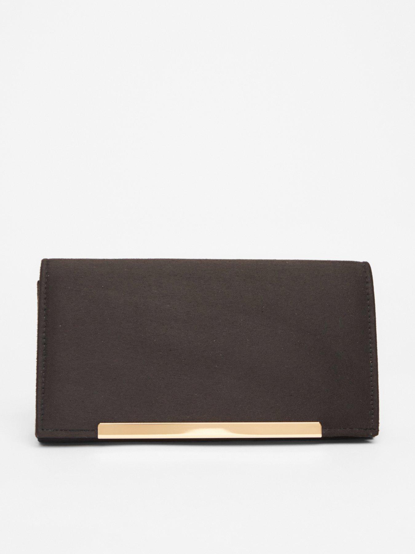 undefined Black Long Clutch Bag