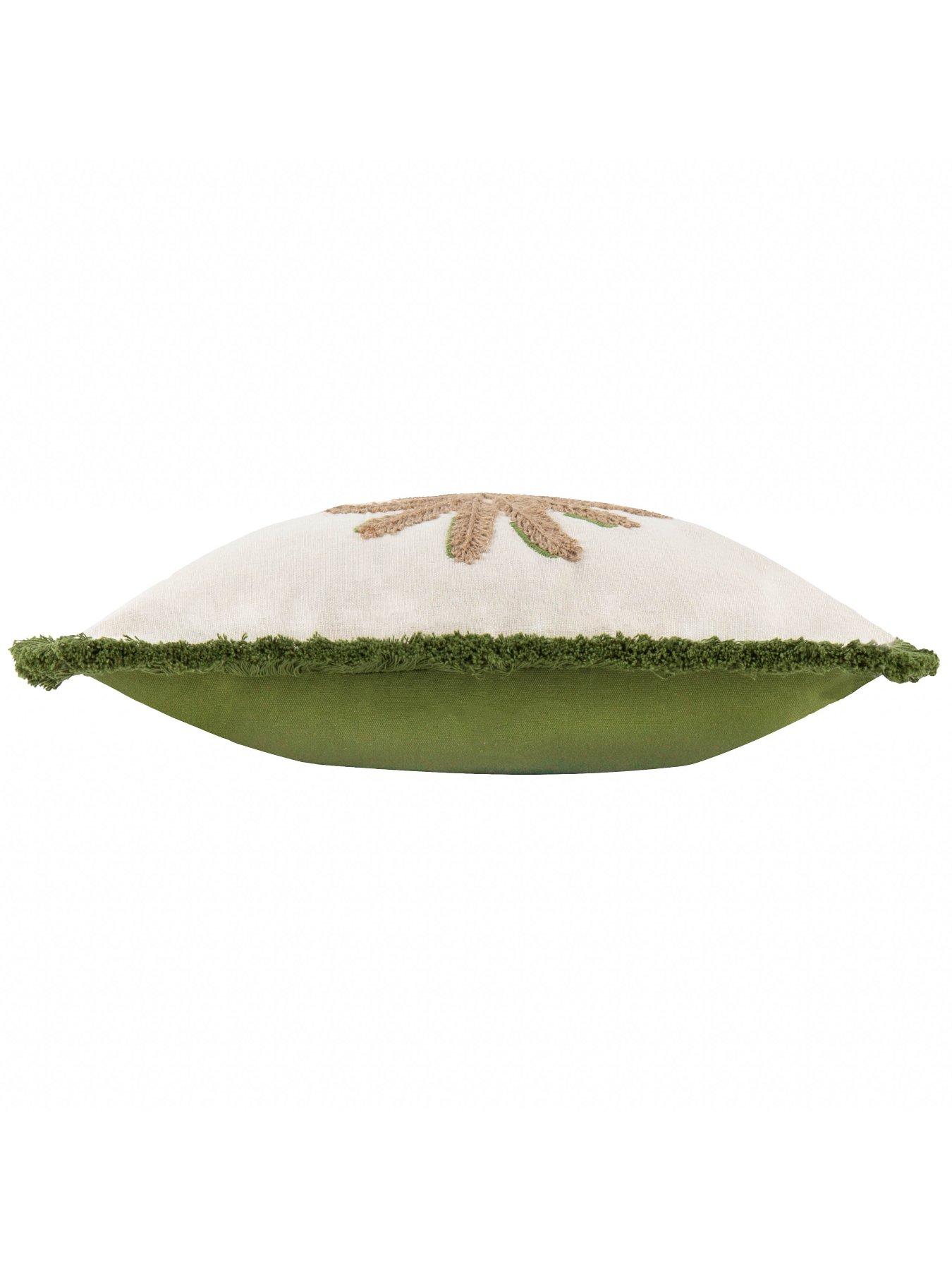 Image 4 of 6 of Furn Palm Green Cushion- 45x45cm