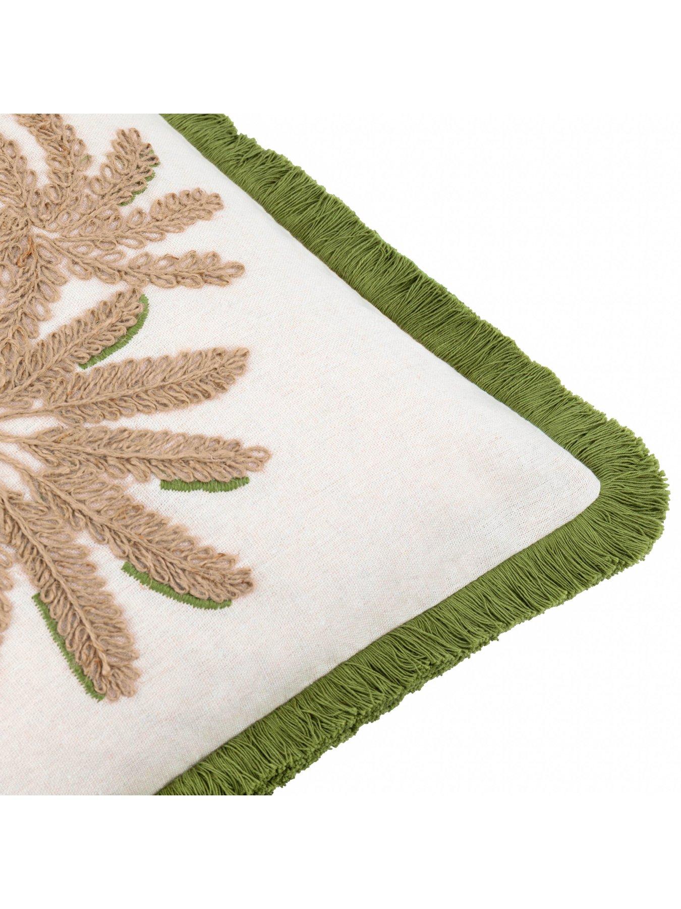 Image 5 of 6 of Furn Palm Green Cushion- 45x45cm