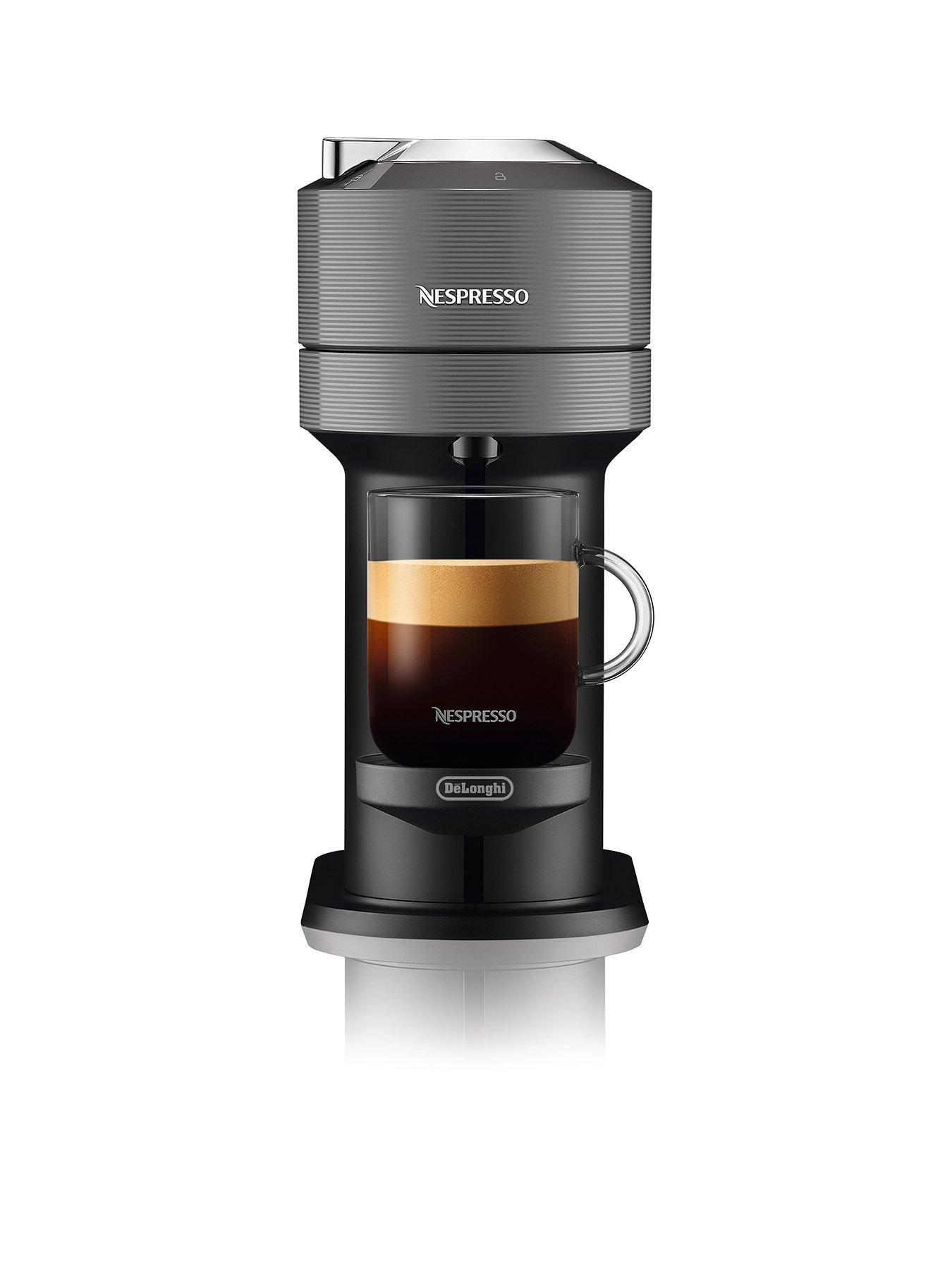 Nespresso Vertuo Next Coffee Machine by De'Longhi - Dark Grey