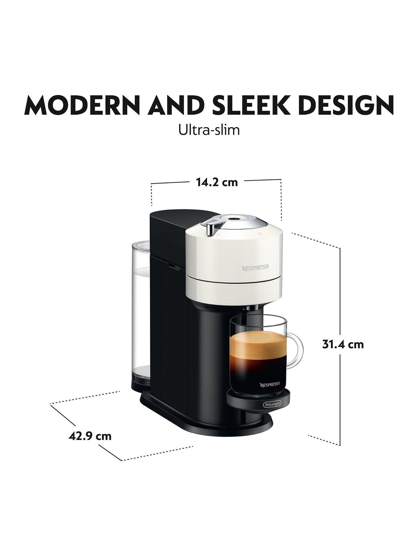 Image 5 of 8 of Nespresso Vertuo Next &amp; Milk - White