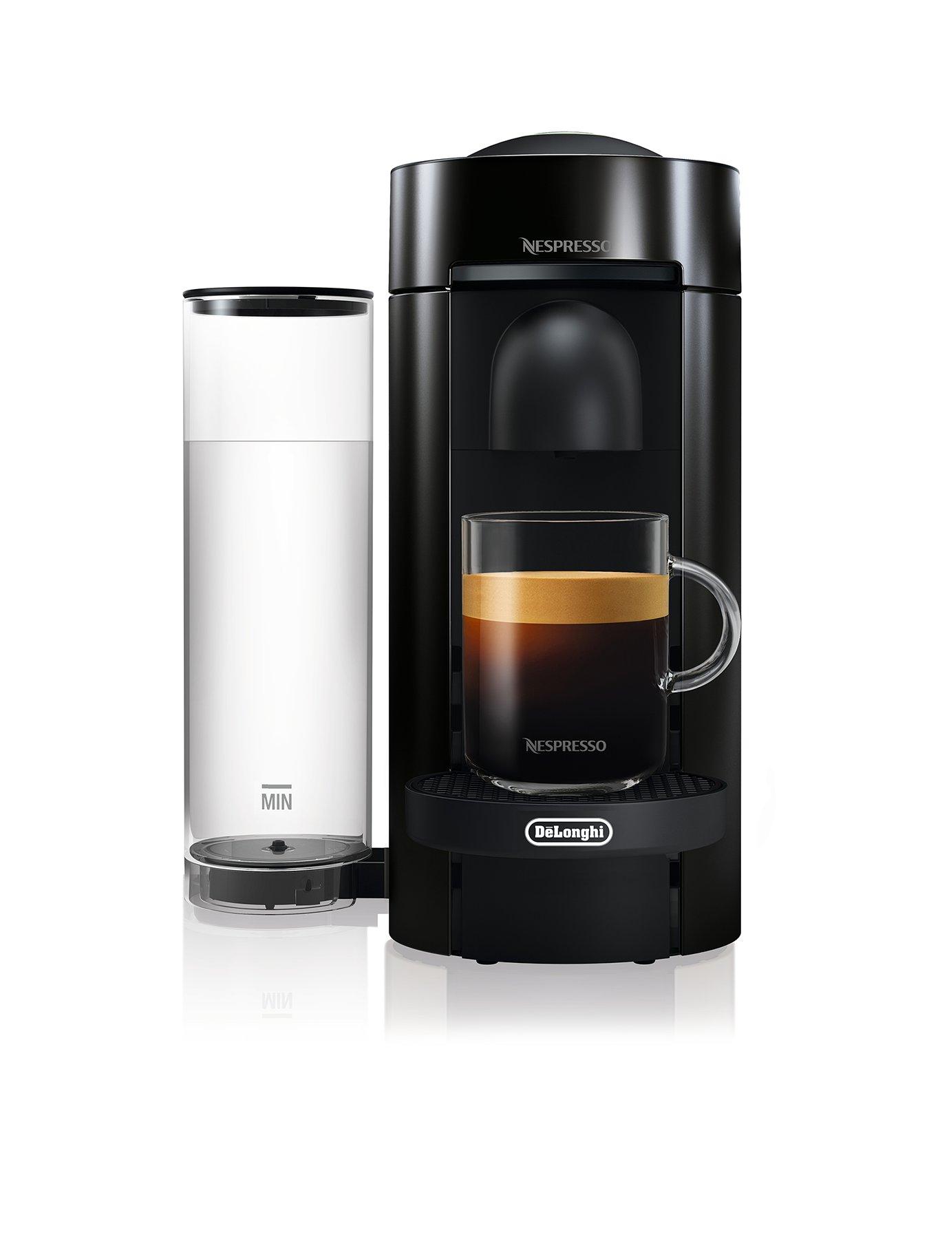 Nespresso Vertuo Plus Coffee Machine by De'Longhi - Black