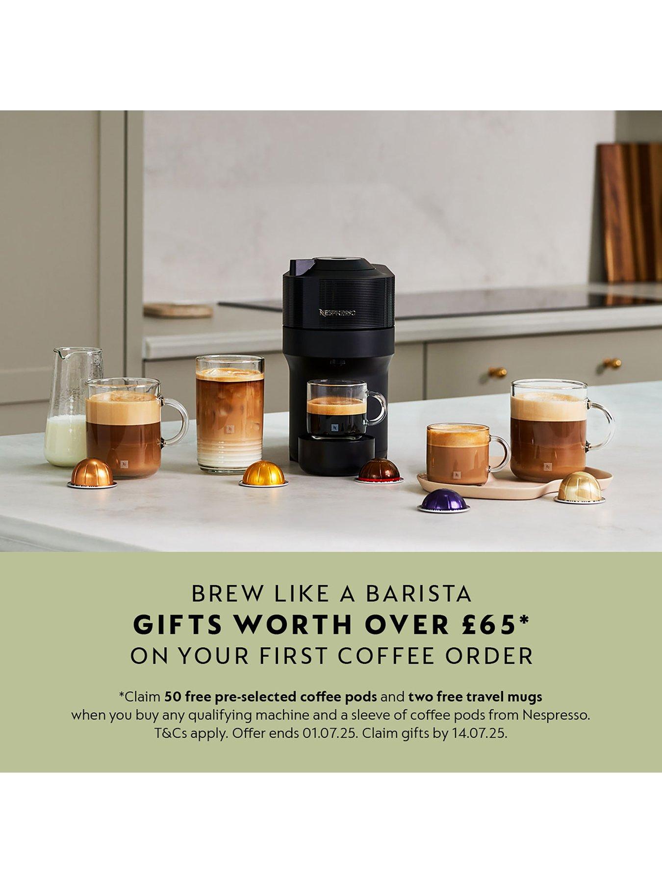 Image 2 of 8 of Nespresso Vertuo Plus Coffee Machine by De'Longhi - Black