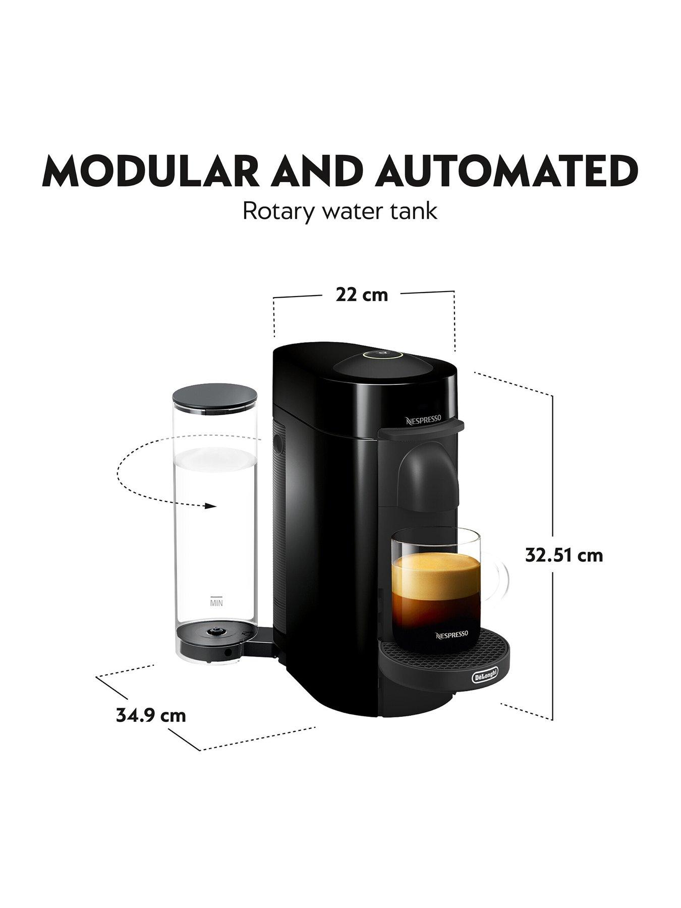 Image 3 of 7 of Nespresso Vertuo Plus Coffee Machine by De'Longhi - Black