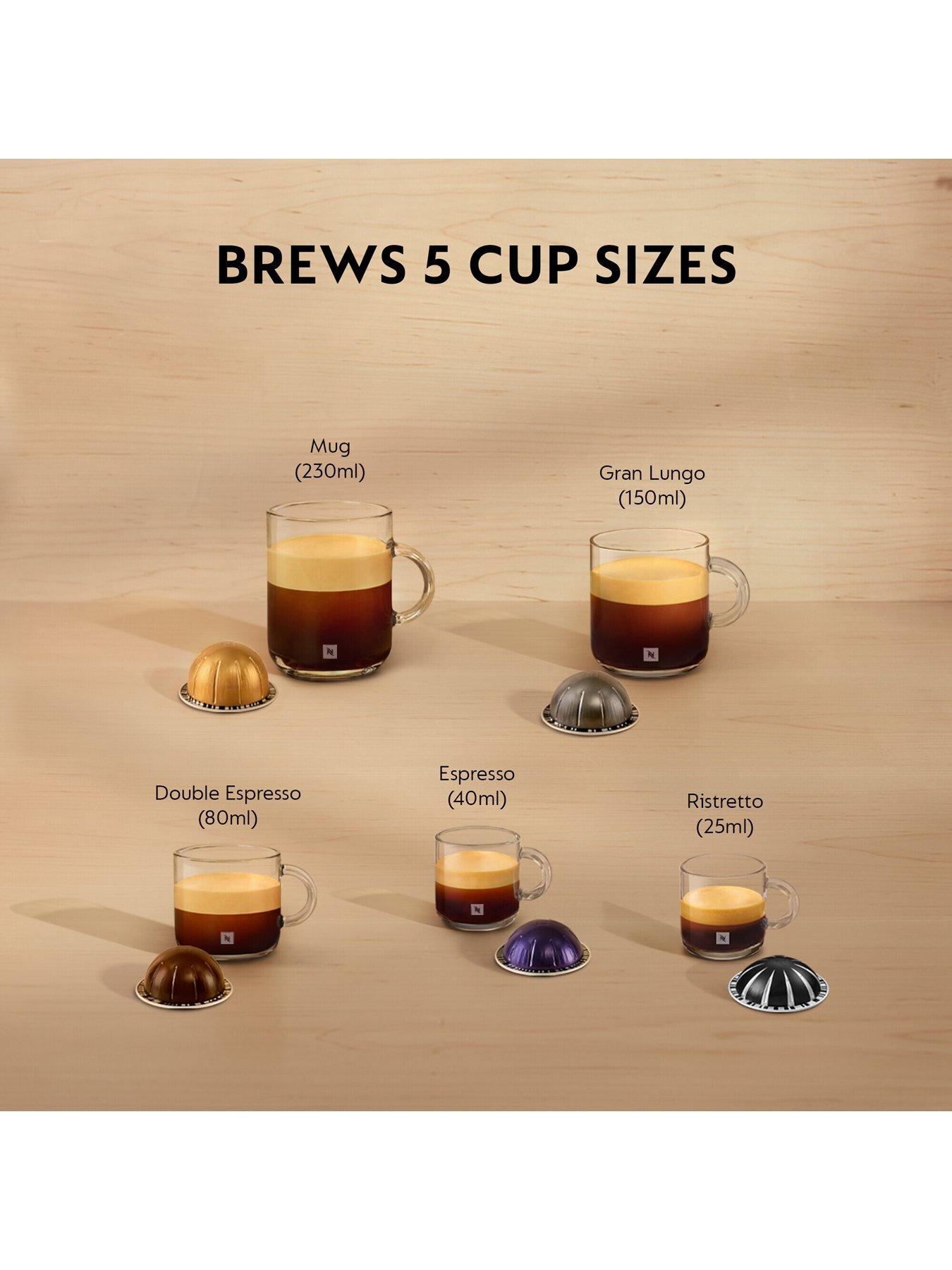 Image 4 of 7 of Nespresso Vertuo Plus Coffee Machine by De'Longhi - Black