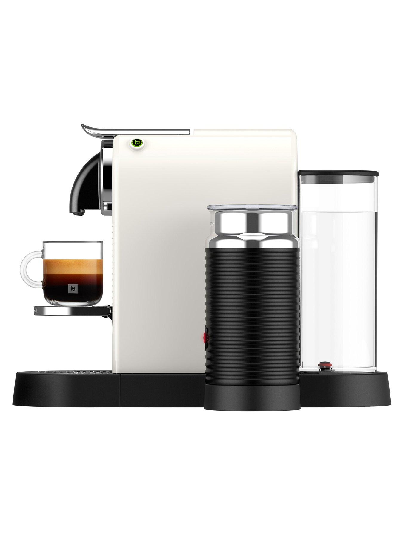 Nespresso CitiZ Coffee Machine with Milk Frother by De'Longhi