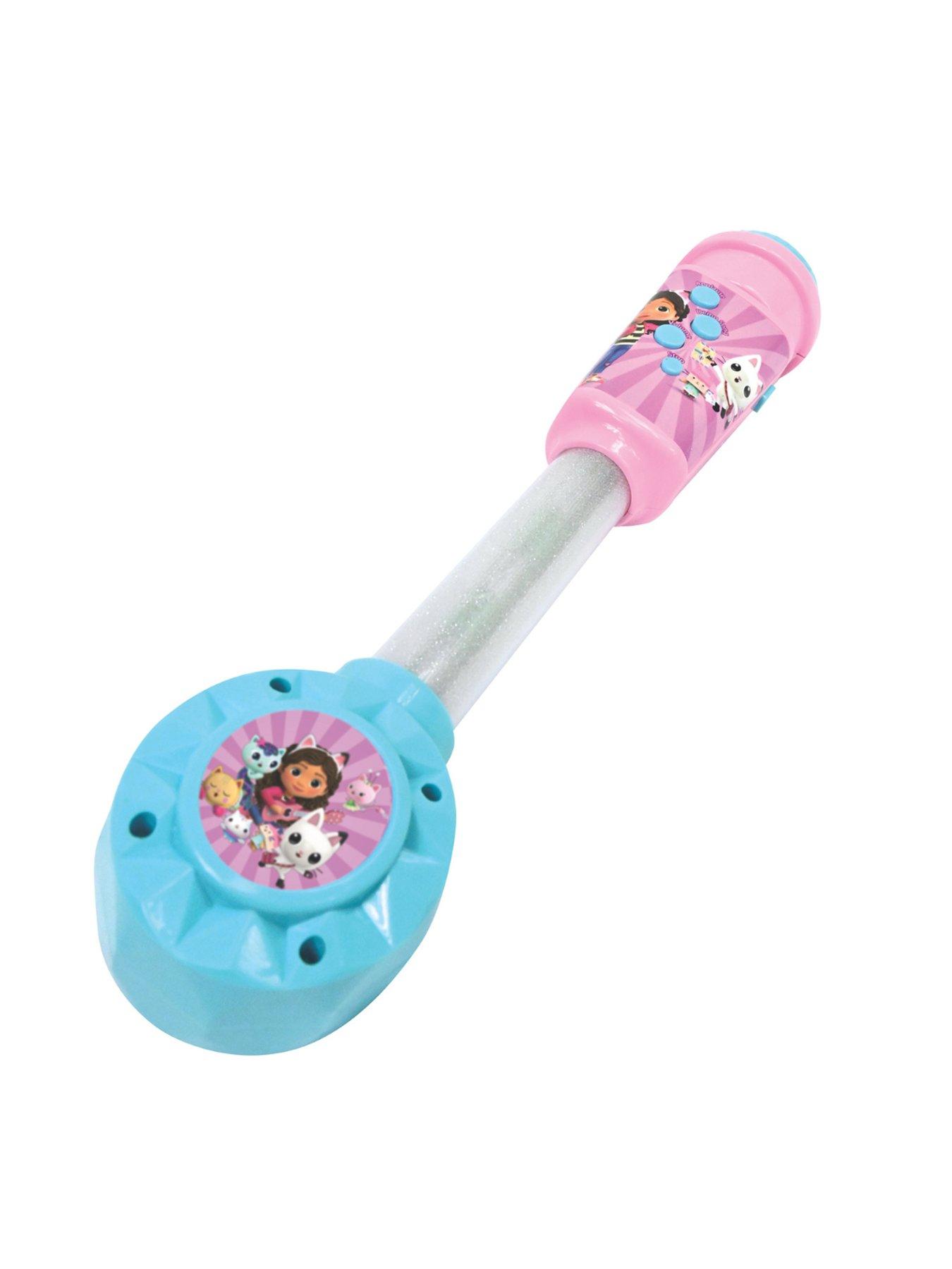 Image 2 of 7 of Gabby's Dollhouse Lighting Microphone with speaker (aux-in), melodies and sound effects