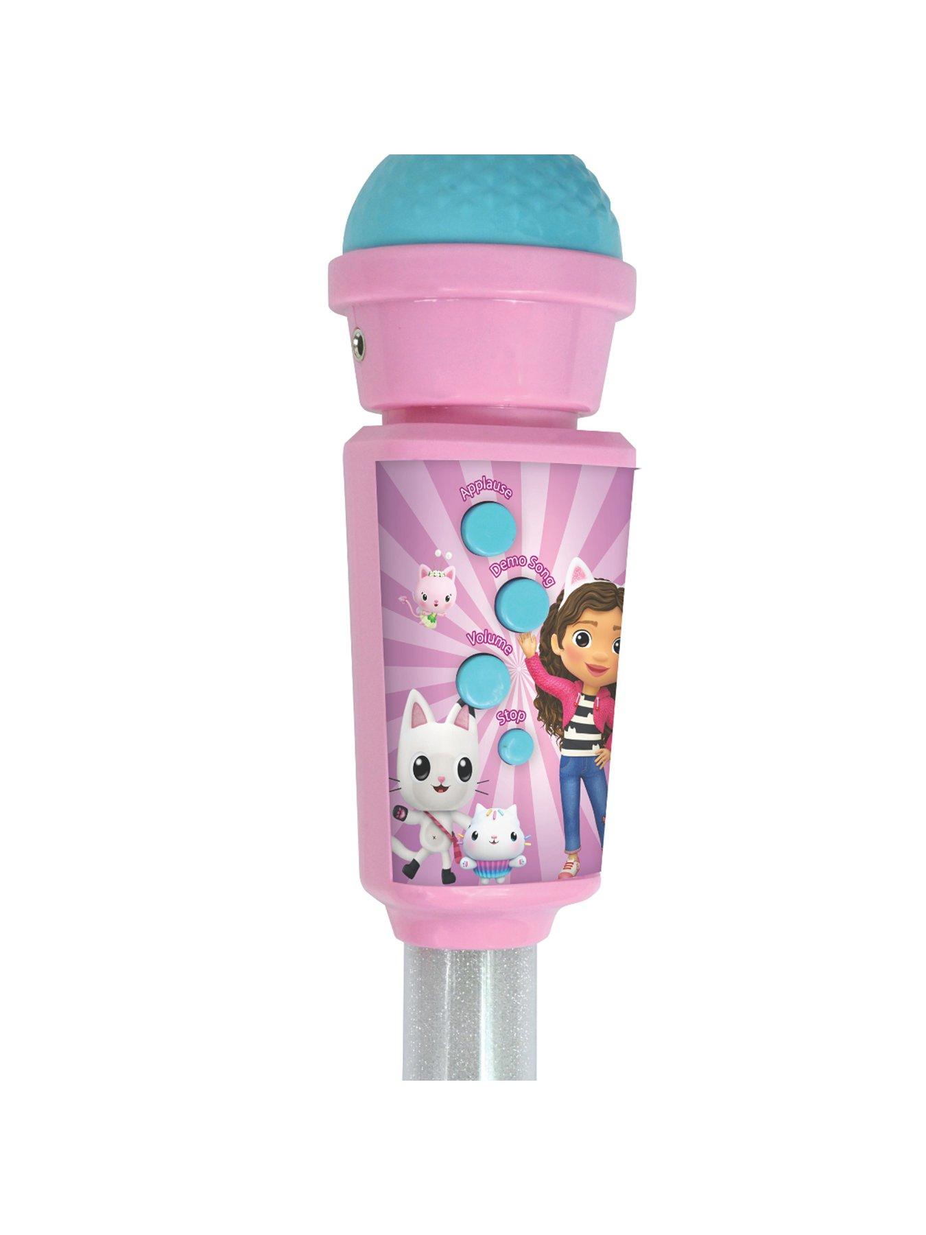 Image 4 of 7 of Gabby's Dollhouse Lighting Microphone with speaker (aux-in), melodies and sound effects