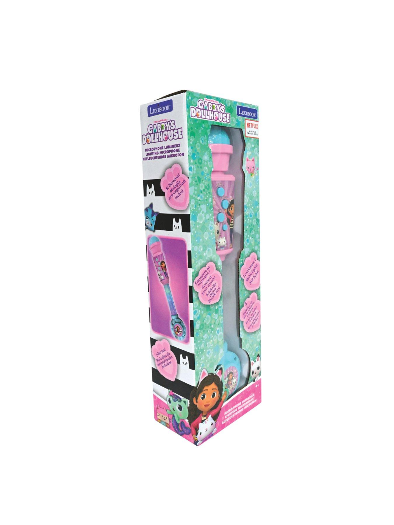 Image 5 of 7 of Gabby's Dollhouse Lighting Microphone with speaker (aux-in), melodies and sound effects