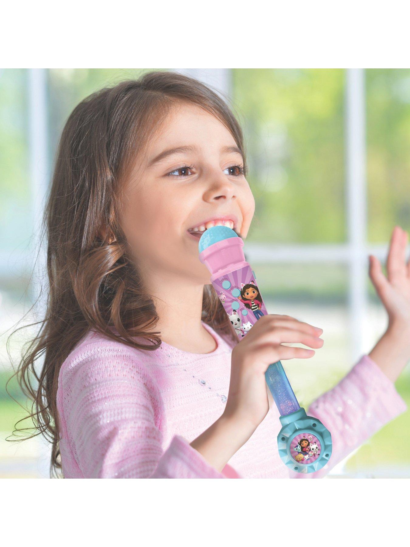 Image 6 of 7 of Gabby's Dollhouse Lighting Microphone with speaker (aux-in), melodies and sound effects