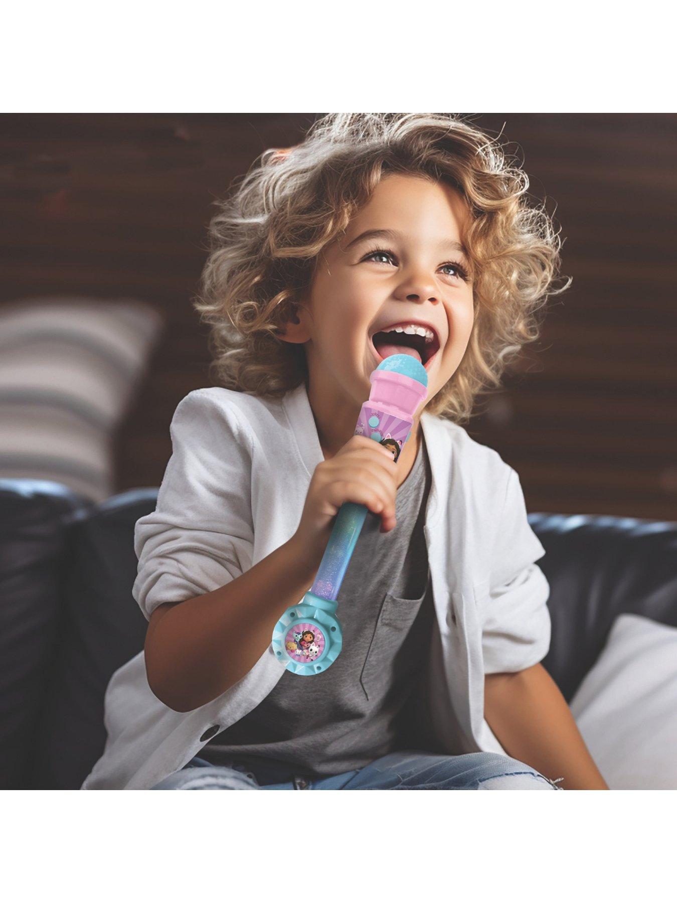 Image 7 of 7 of Gabby's Dollhouse Lighting Microphone with speaker (aux-in), melodies and sound effects